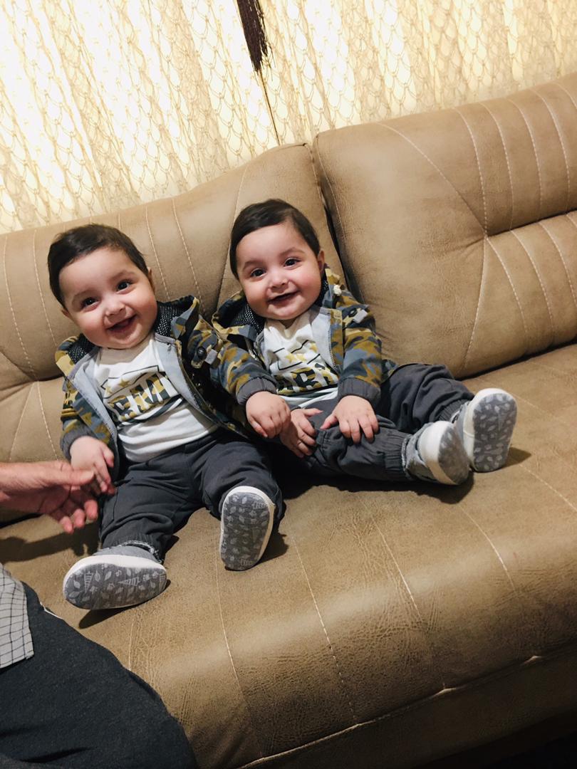 هشت ماهگی نوزاد آرنیک و نیکان