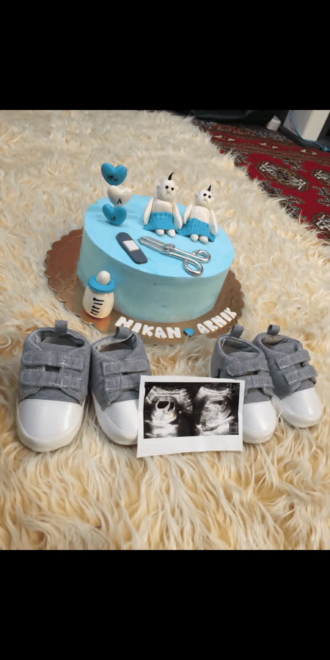 چهار ماهگی نوزاد آرنیک و نیکان