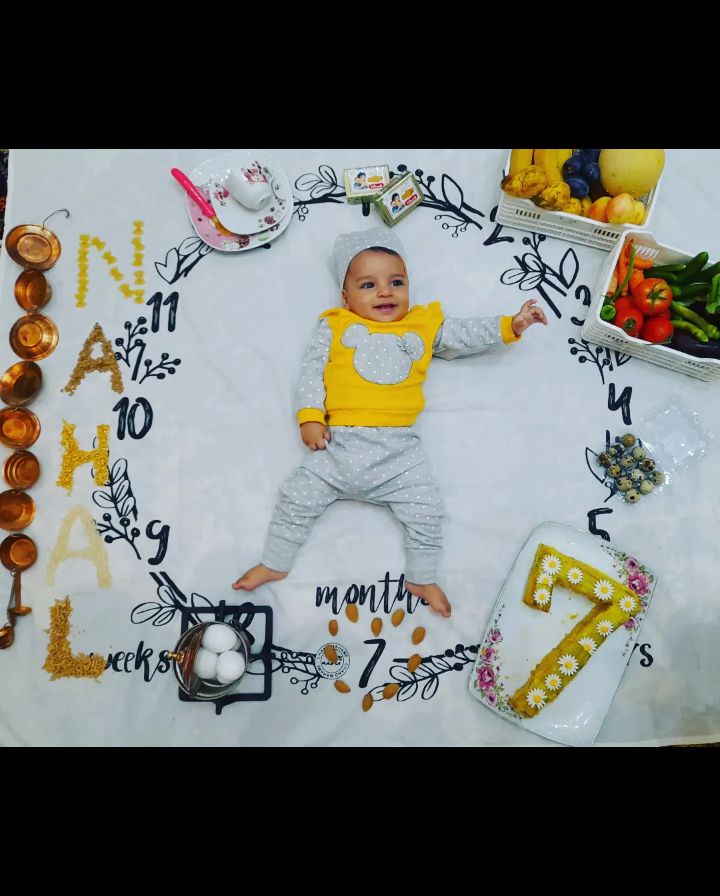 هفت ماهگی نوزاد نهال پورصمد