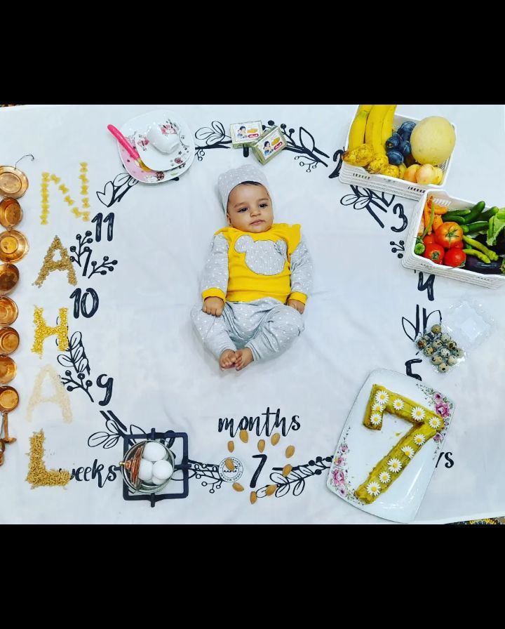 هفت ماهگی نوزاد نهال پورصمد