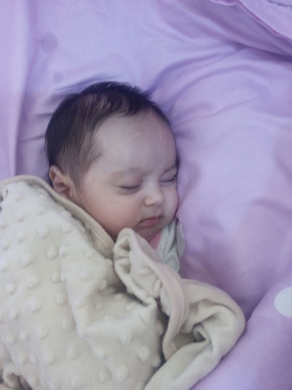 اولین خنده نوزاد محیا