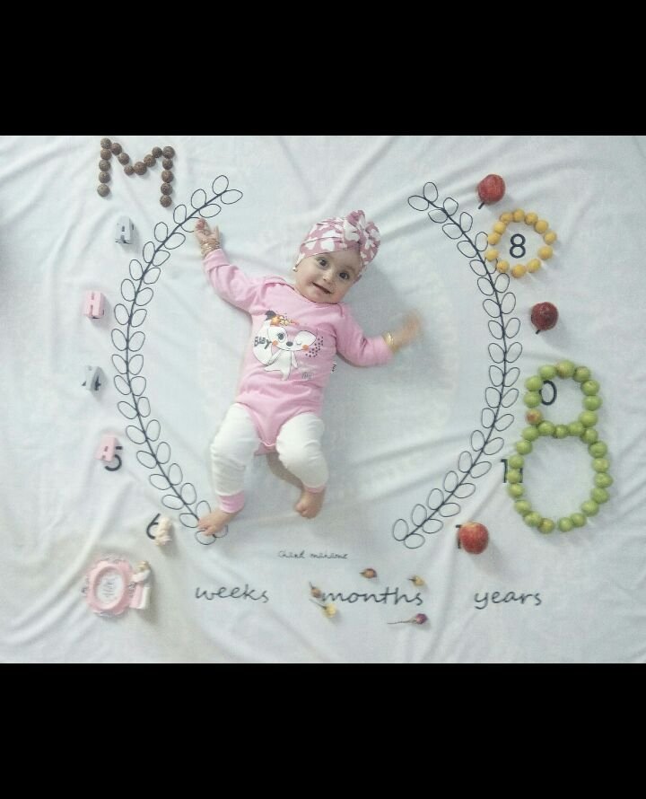 اولین نشستن نوزاد محیا