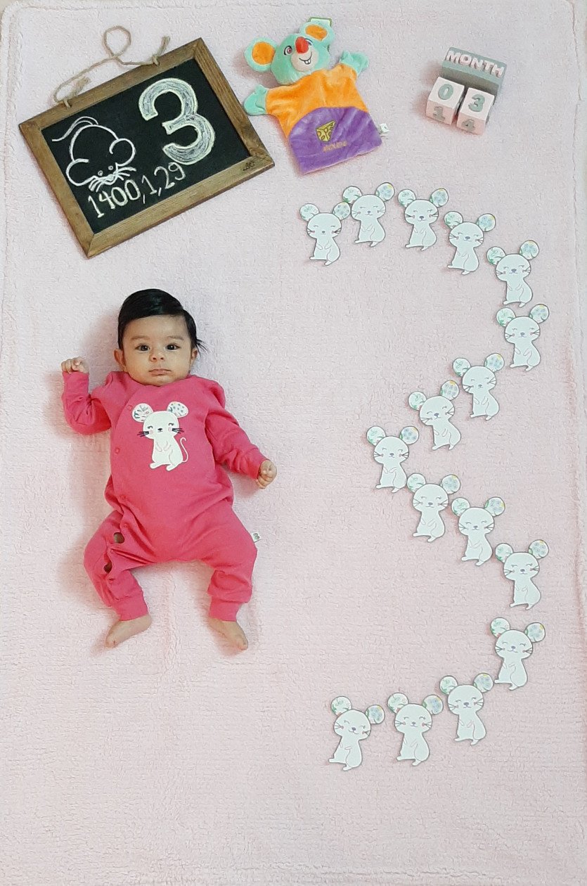 عکس نوزاد دختر حلما زینعلی