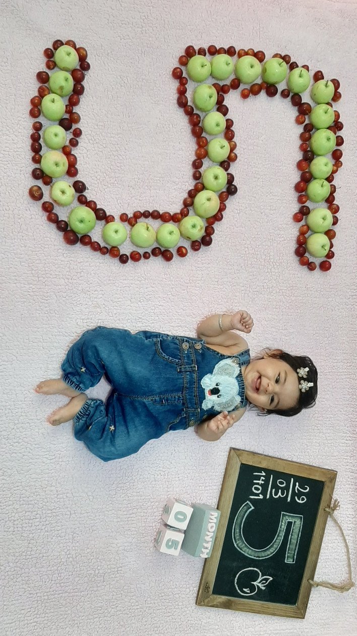 پنج ماهگی نوزاد حلما زینعلی