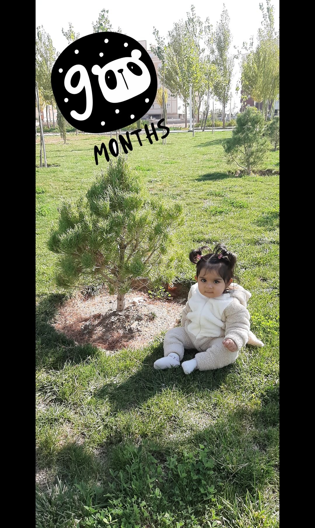 ده ماهگی نوزاد حلما زینعلی