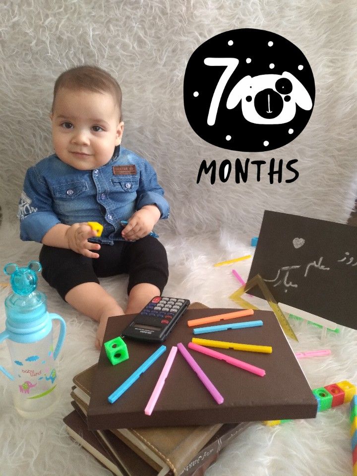 عکس کودک با تم شغلی محمد میکائیل