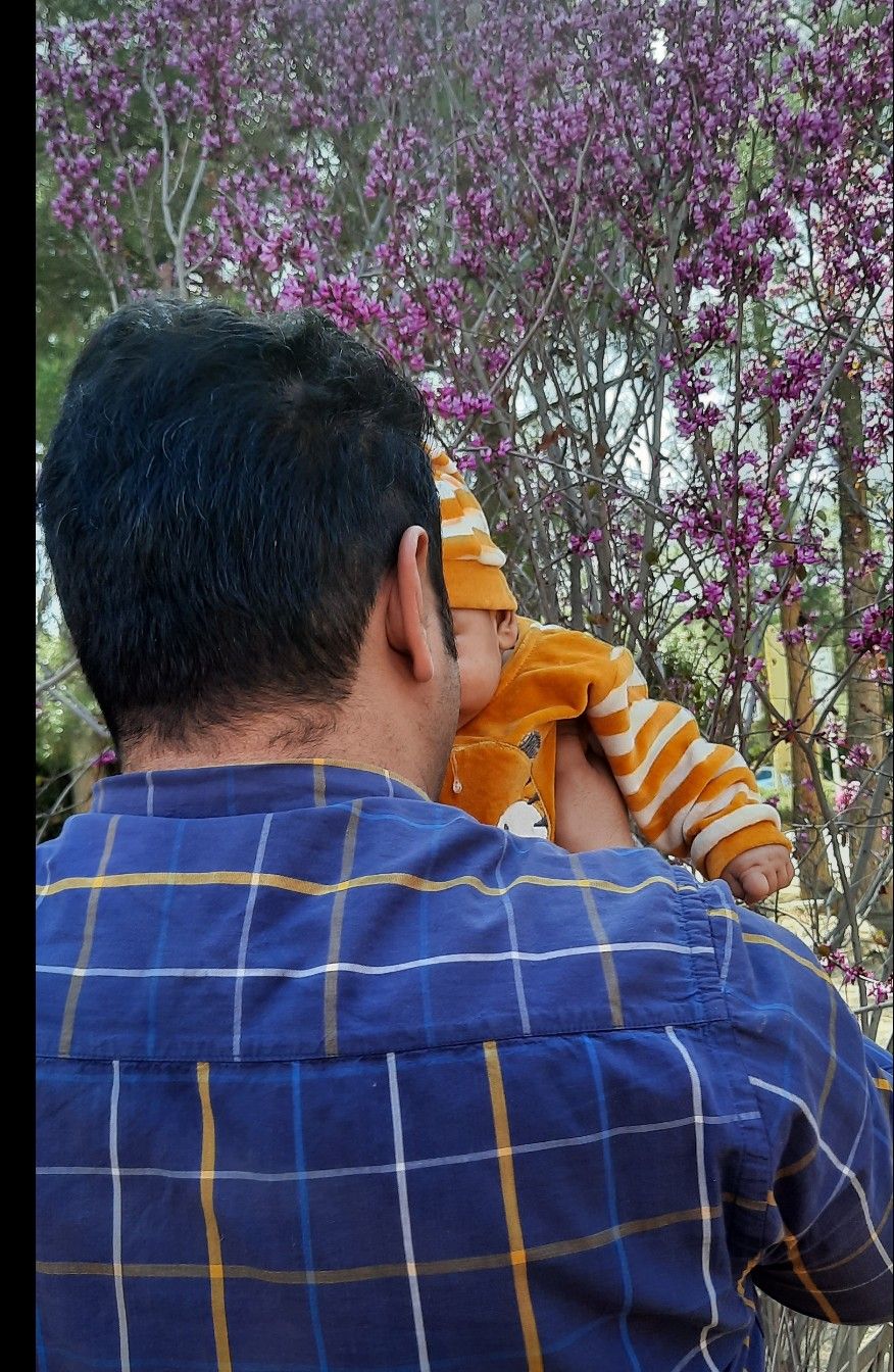 تم عکس بهاری کودک مهراد