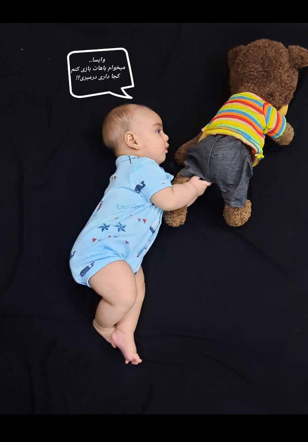 عکس نوزاد پسر مهراد