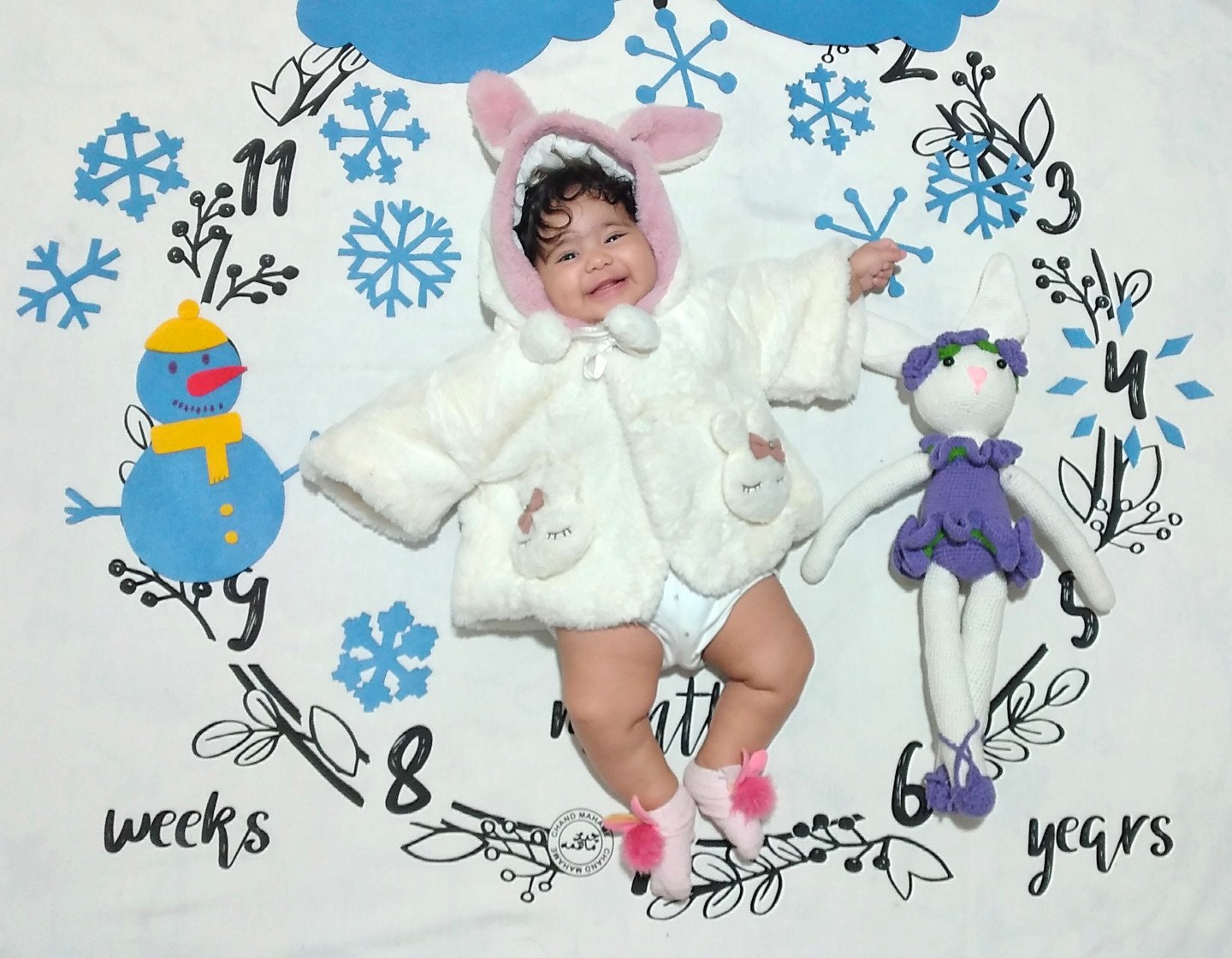 غلتیدن نوزاد اسرا عبدی