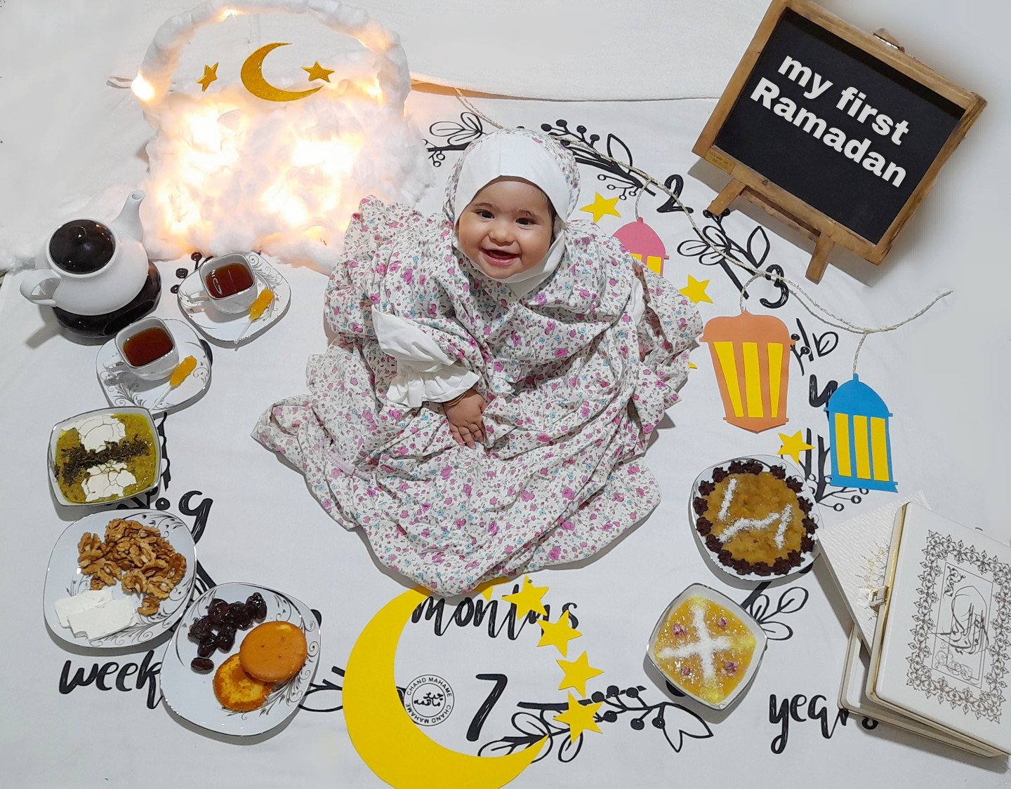 چهار‌دست و پا رفتن نوزاد اسرا عبدی