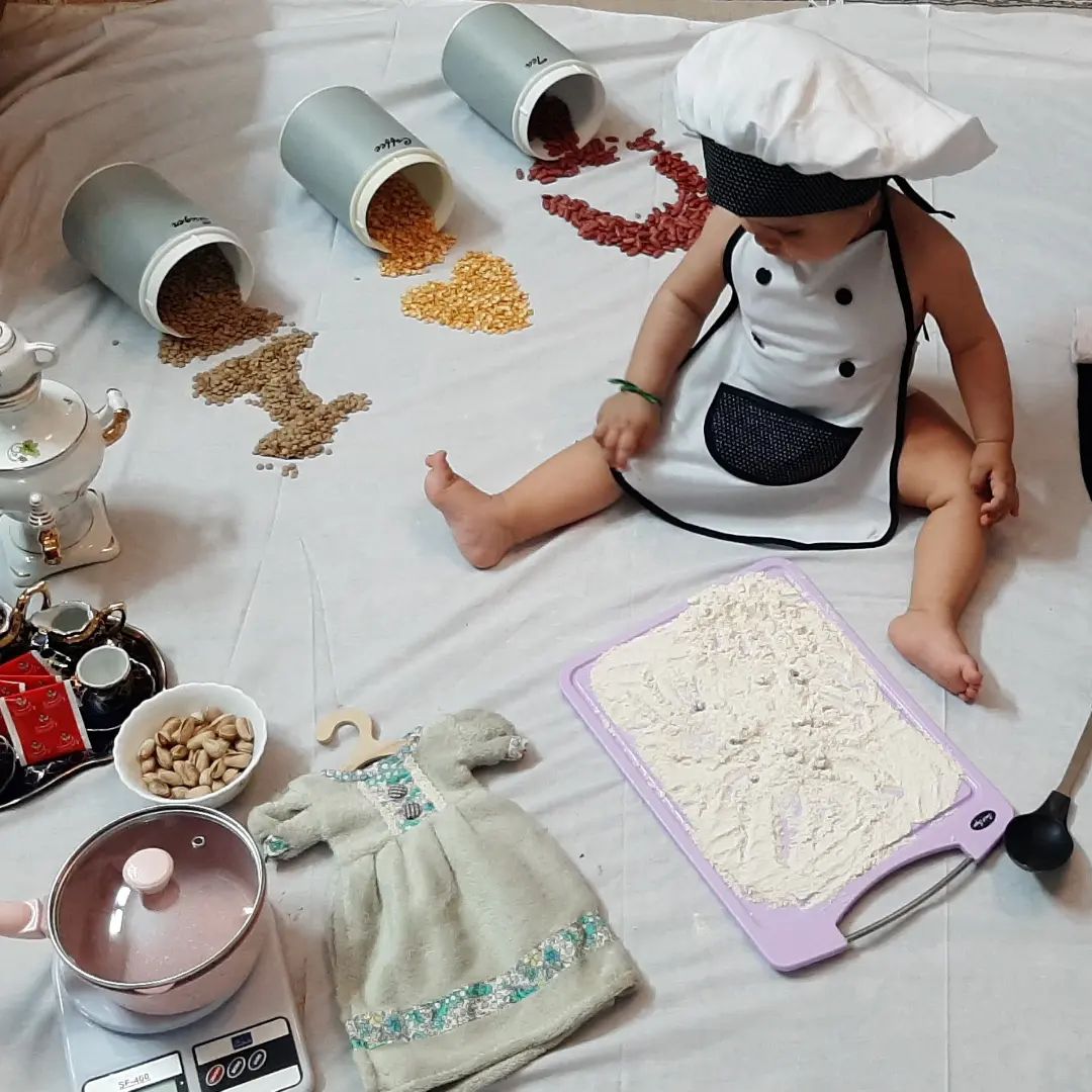 سرآشپز-زیبا-من-خوشمزه-یازده-ماهگیت-مبارک-قند-عسل-مامان نلین