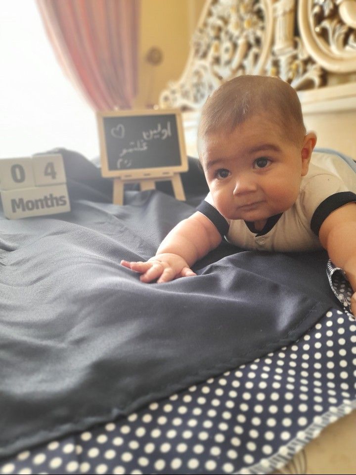 چهار ماهگی نوزاد آرین عباسی
