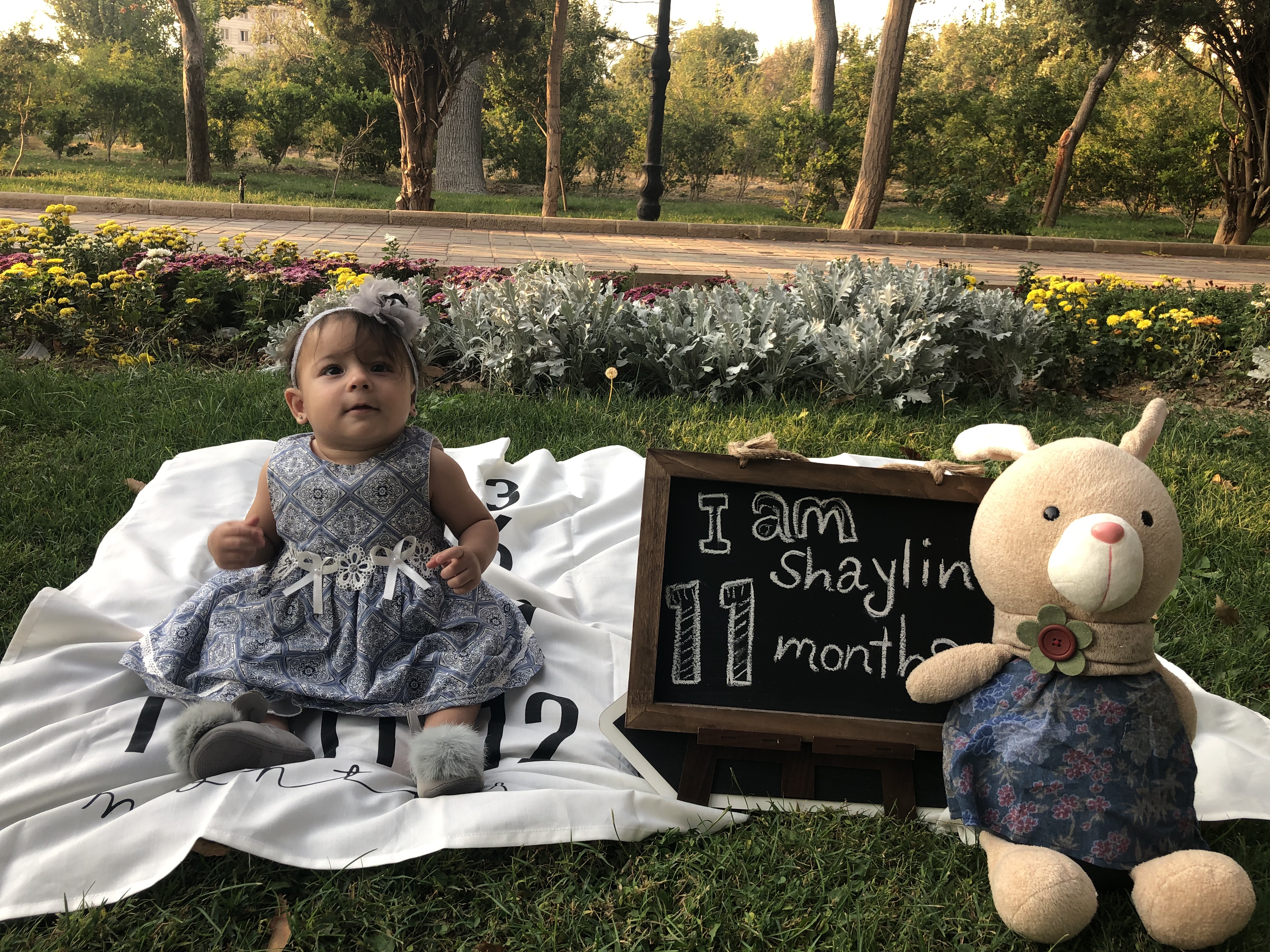 دوازده ماهگی نوزاد شایلین ابراهیمی