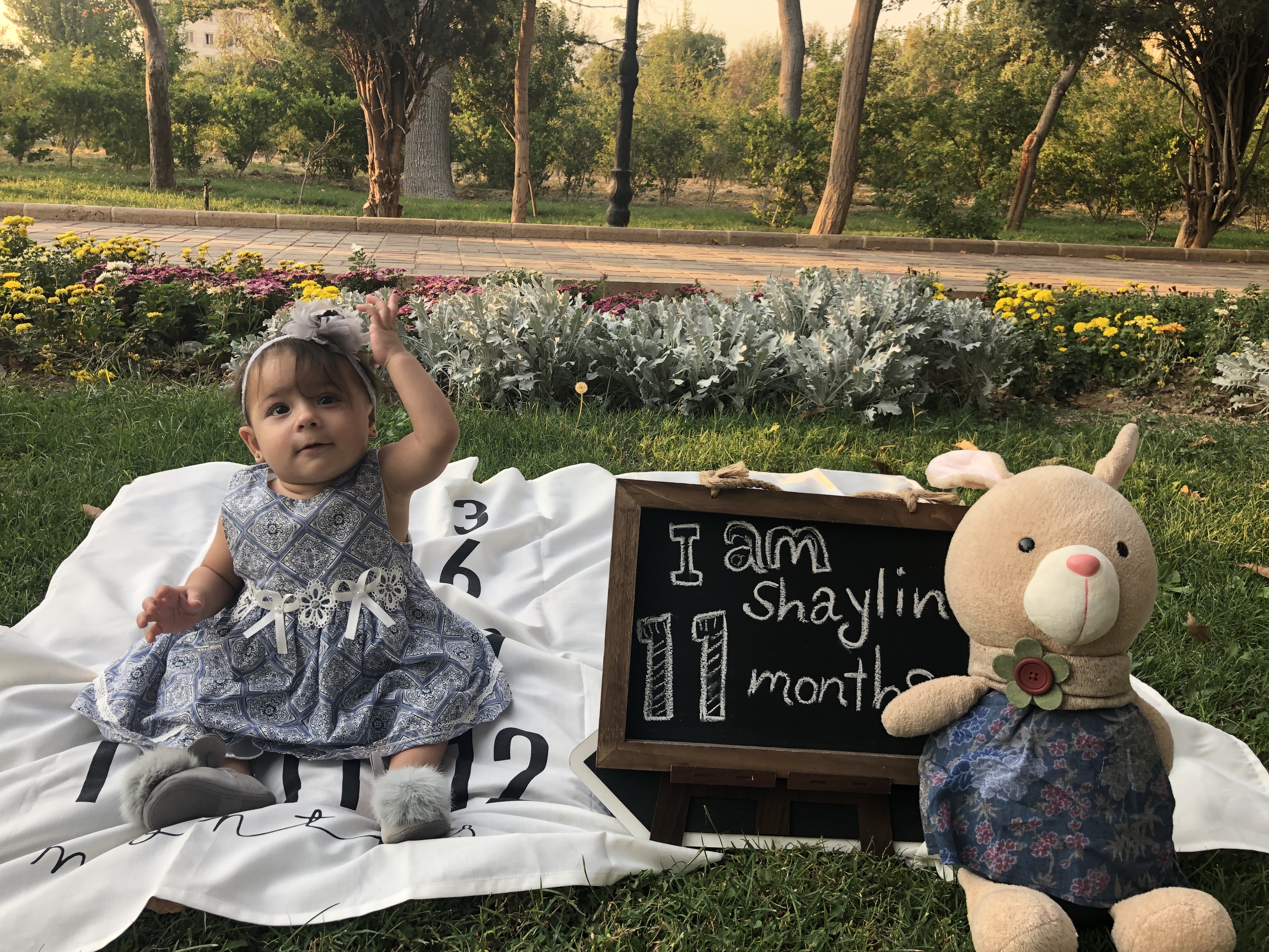 دوازده ماهگی نوزاد شایلین ابراهیمی
