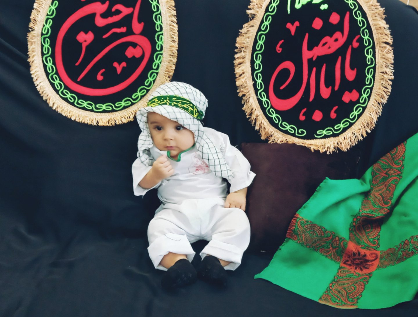 عکس محرم کودک سیدمهدی حسینی