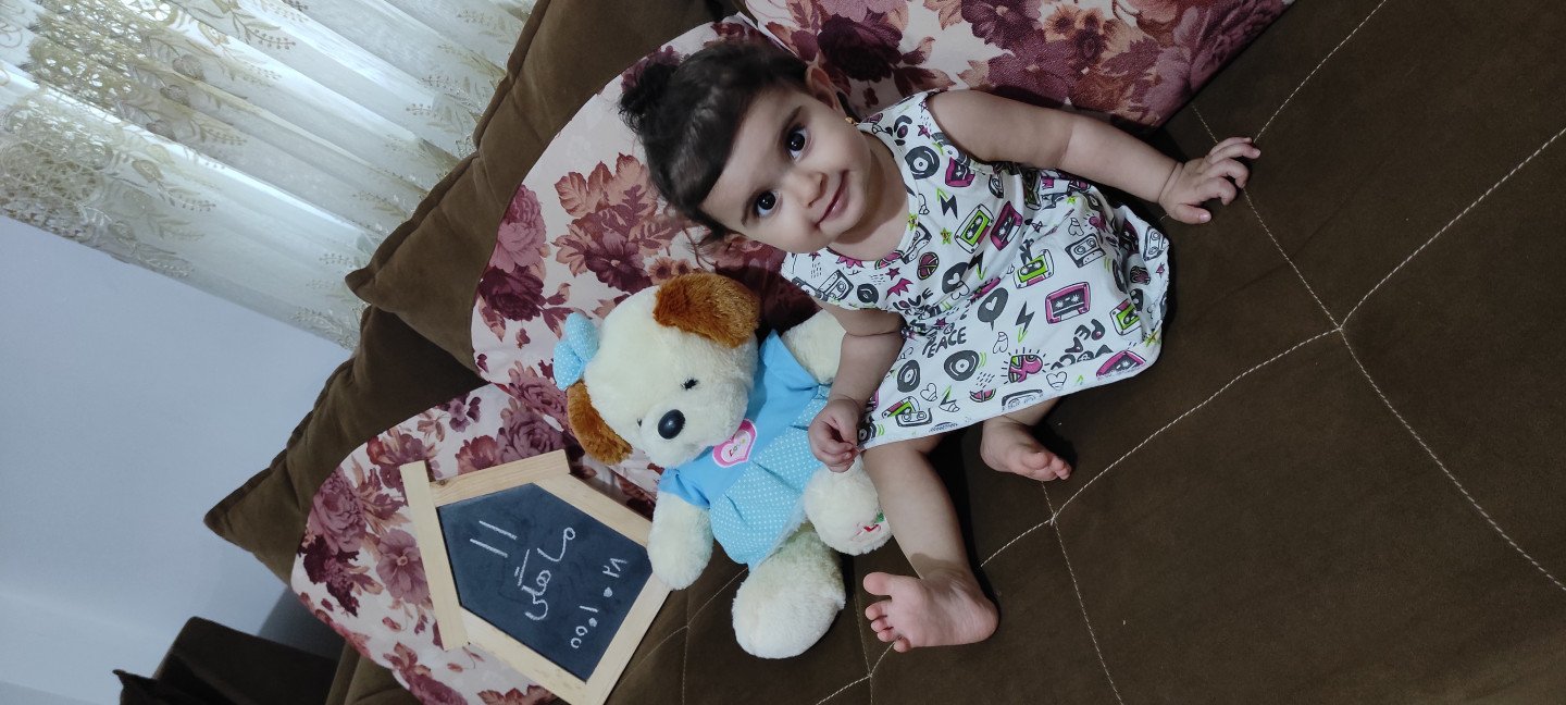 یازده ماهگی نوزاد مایسا رضازاده
