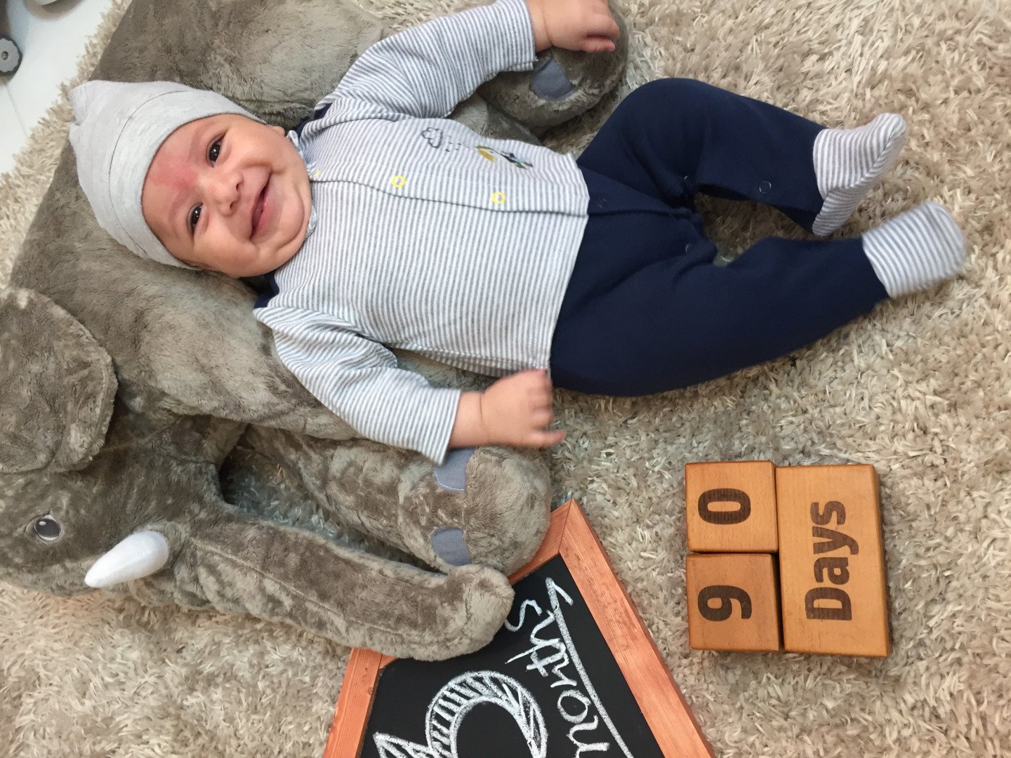 سه ماهگی نوزاد امیر ارسلان نوری