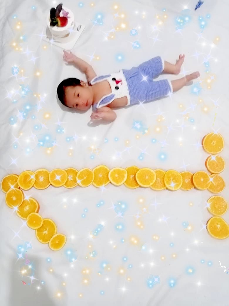 اولین خنده نوزاد سلین قنواتی