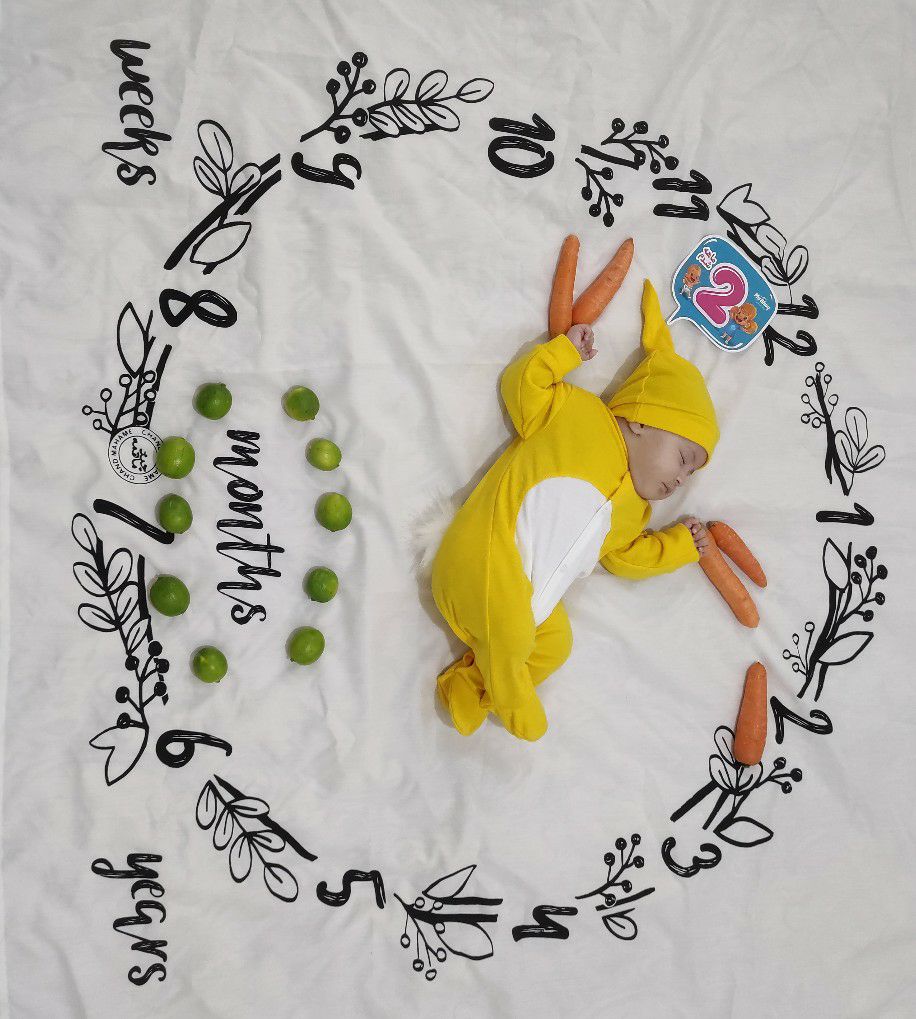 پارچه ماهگرد طرح حلقه تمشک زینب سلمانی عبیات