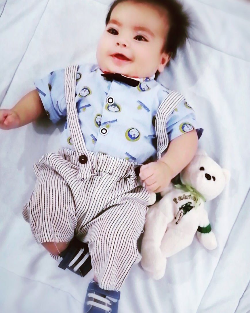 پنج ماهگی نوزاد علیسان عباسی نجارزاده