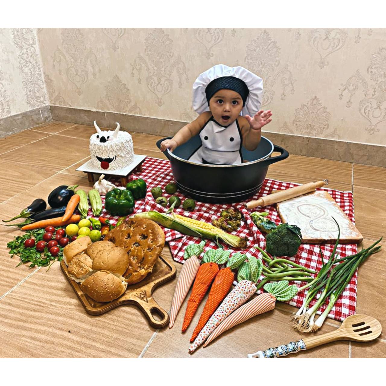 هشت ماهگی نوزاد ارتا رشتبری