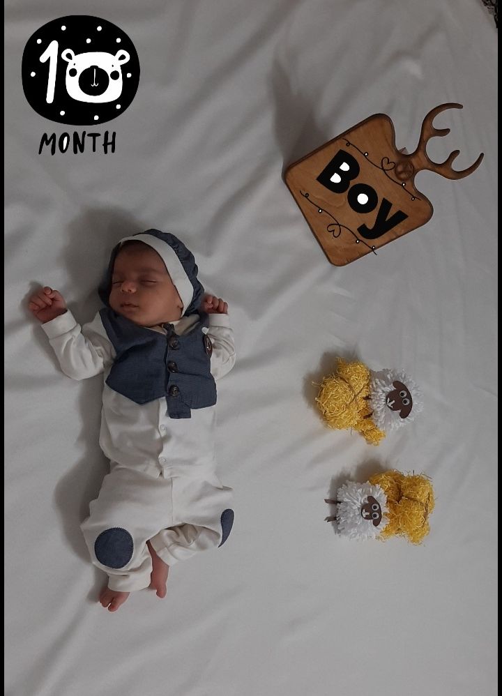 یک-ماهگی-گل-پسرم عرفان