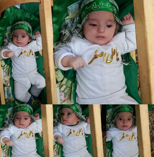 عکس محرم کودک آرسام طوفانی