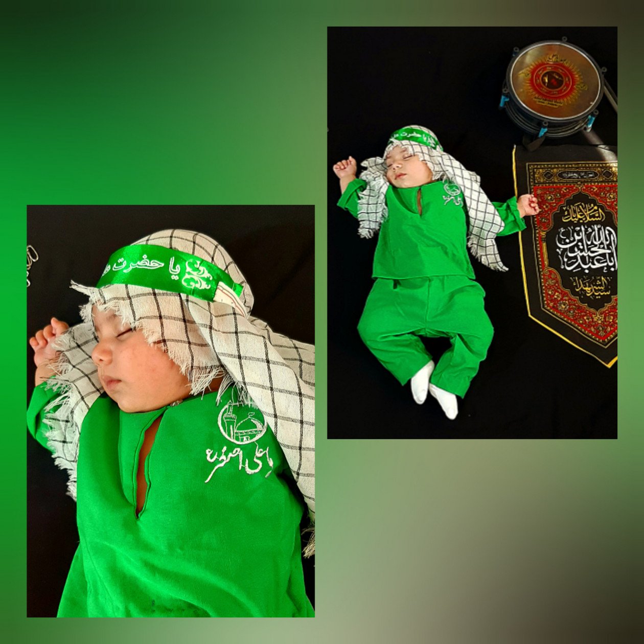 عکس محرم کودک محمد مسیح جعفری