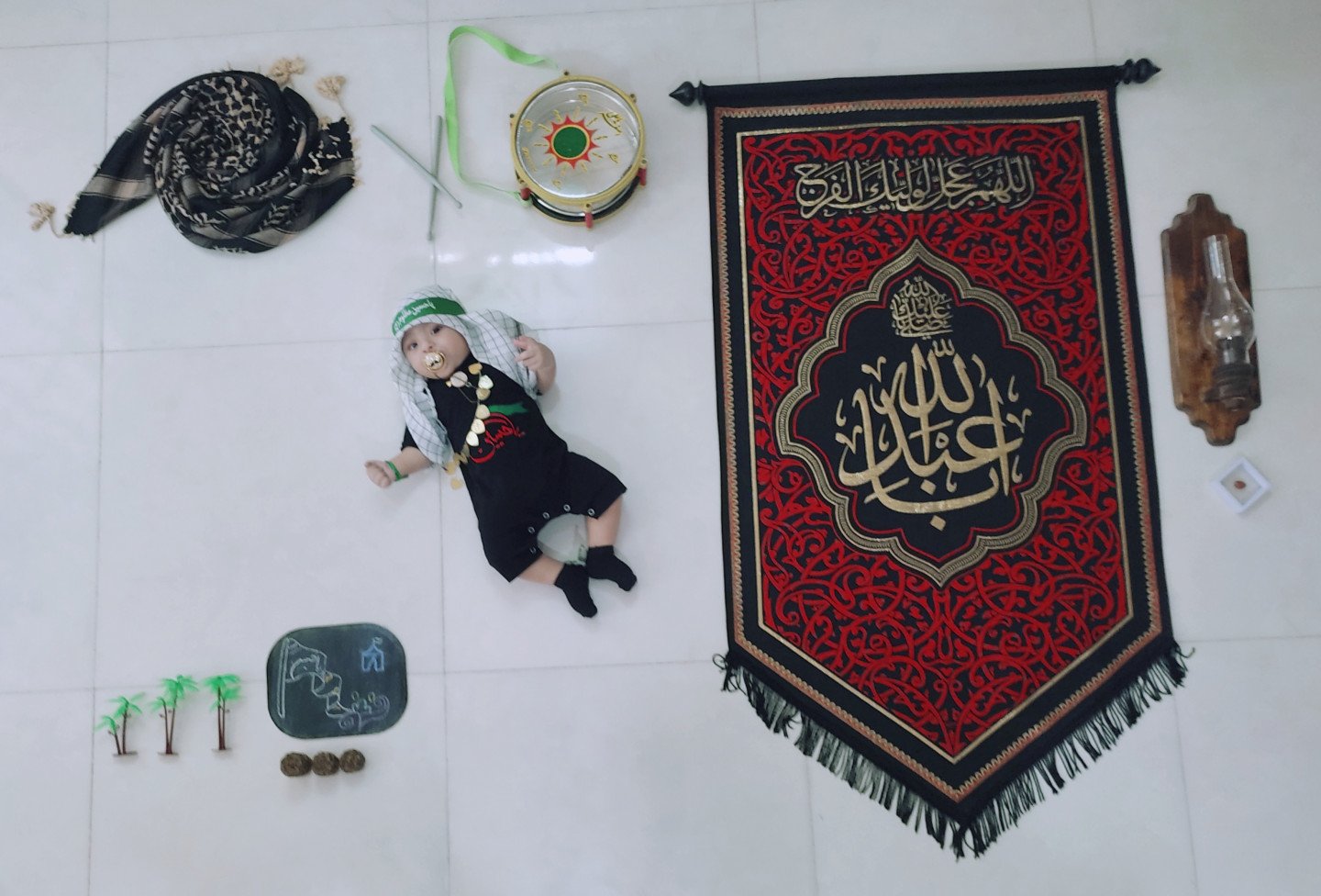 عکس محرم کودک علی اصغر خالقی