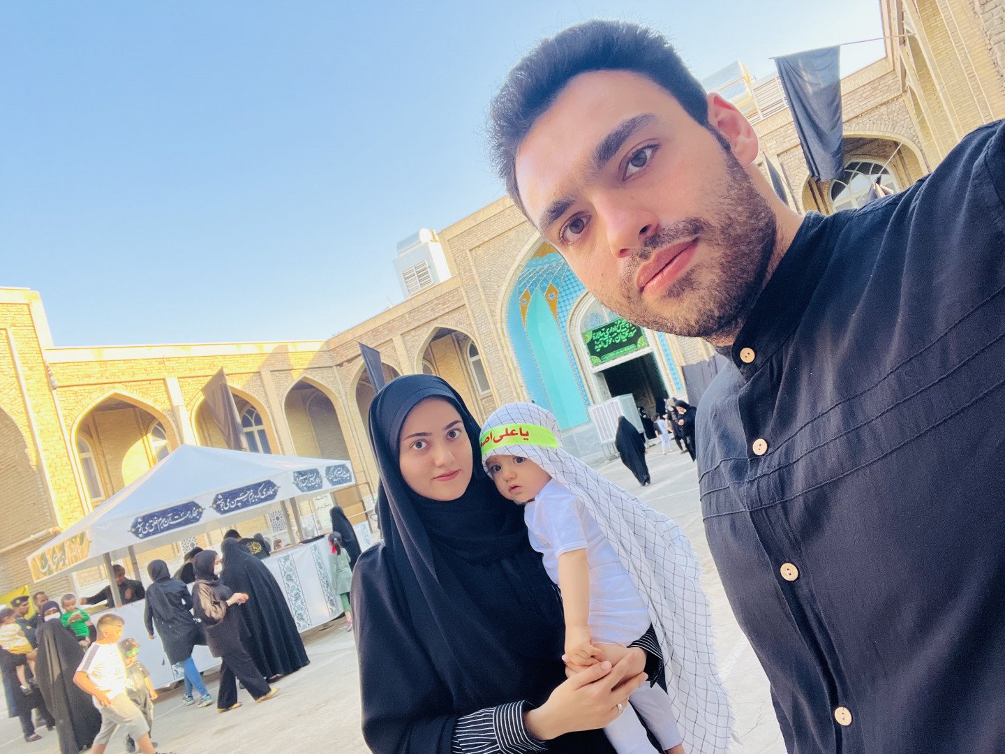 عکس محرم کودک mahdi nejati