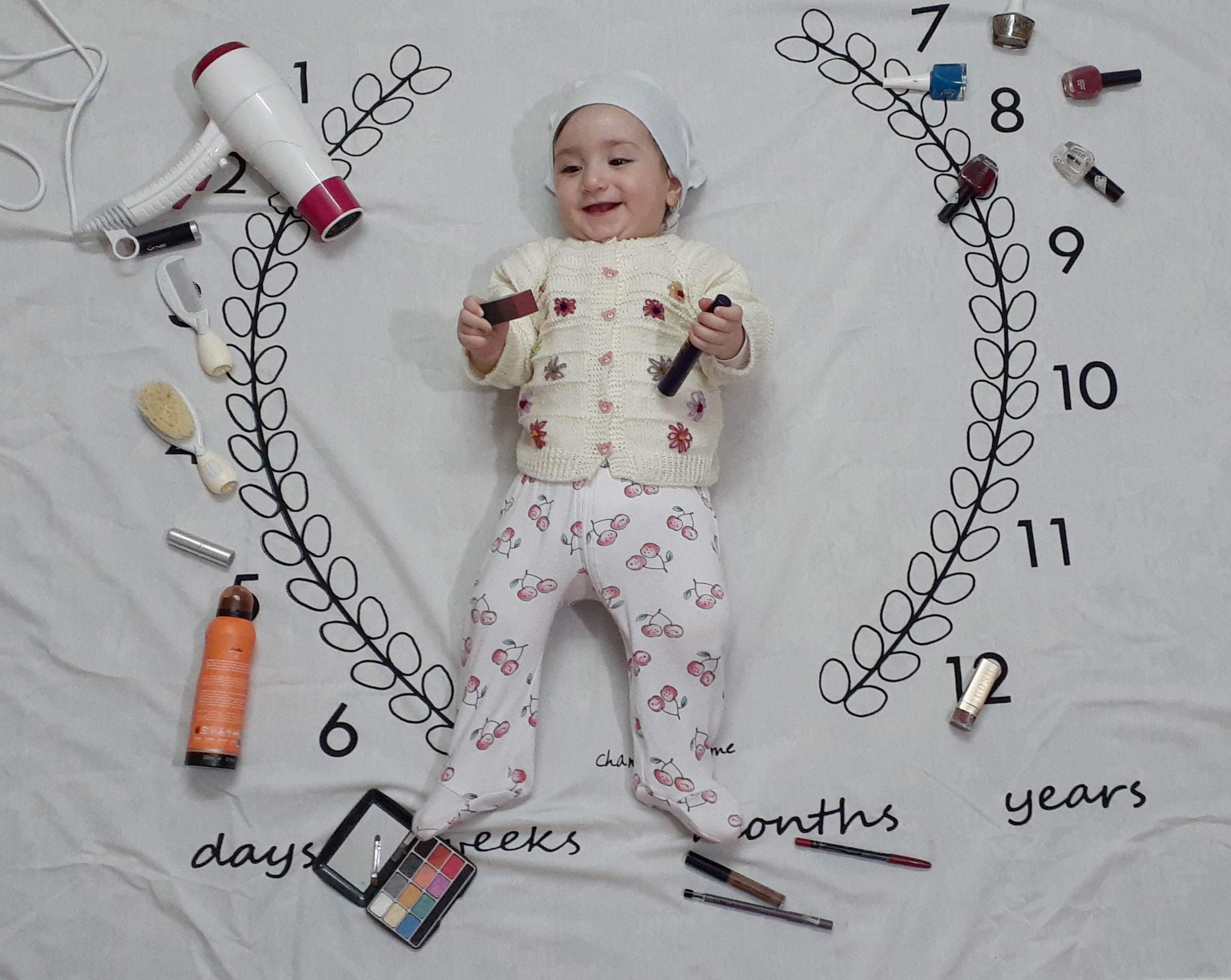 هشت ماهگی نوزاد الین پوراحمد جوبنی