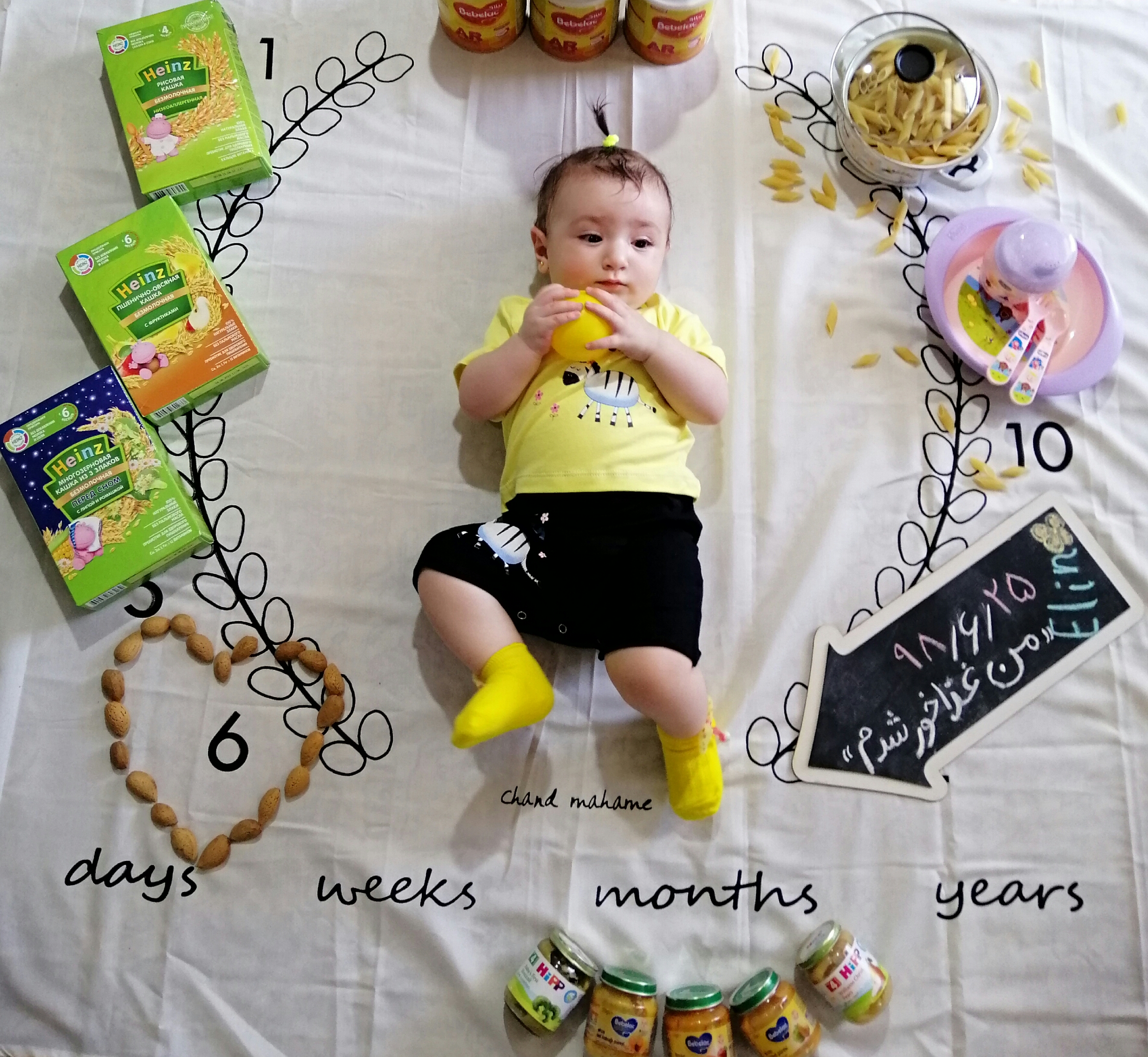 شش ماهگی نوزاد الین پوراحمد جوبنی