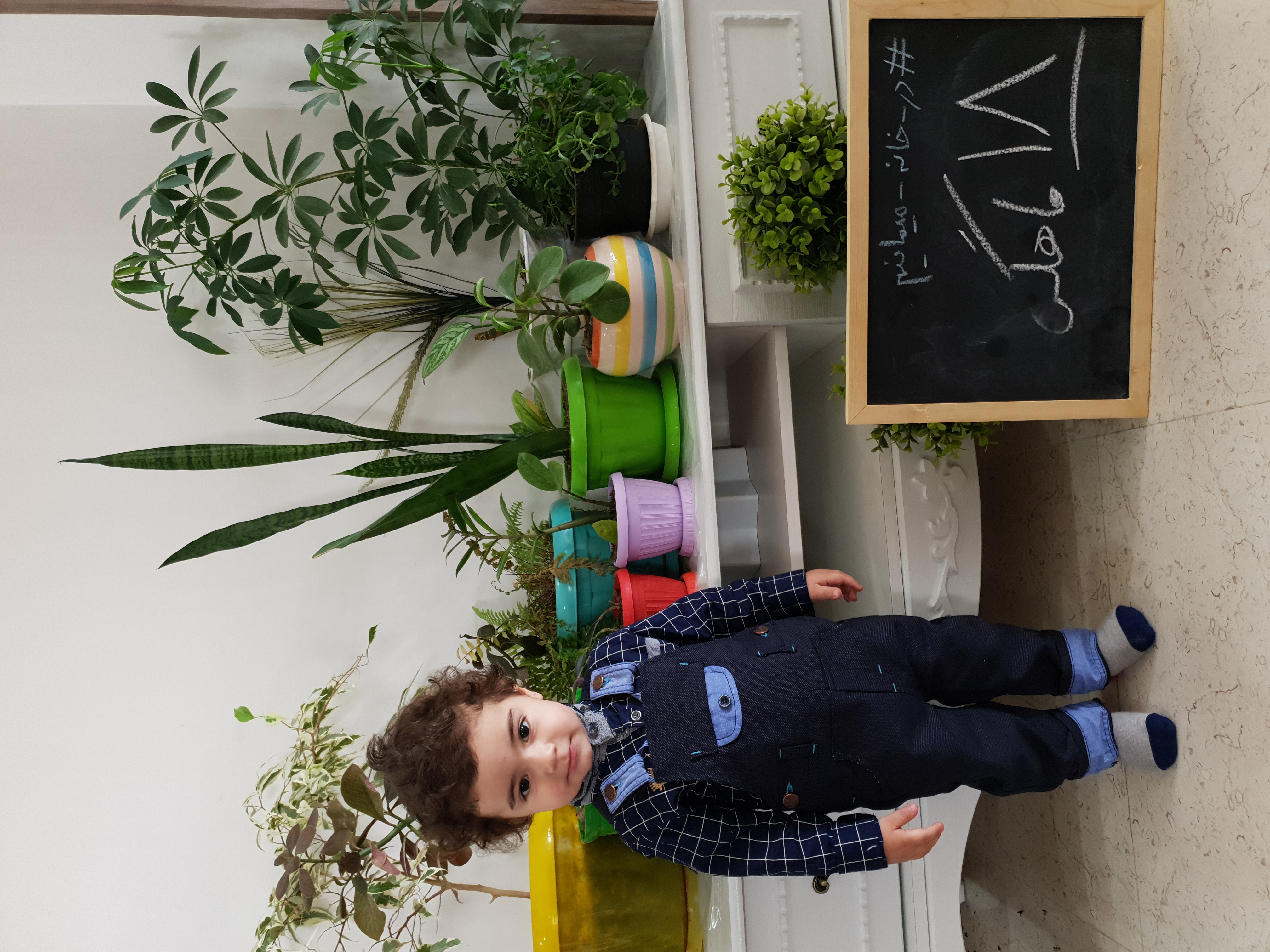 تم عکس بهاری کودک سبحان کریمی