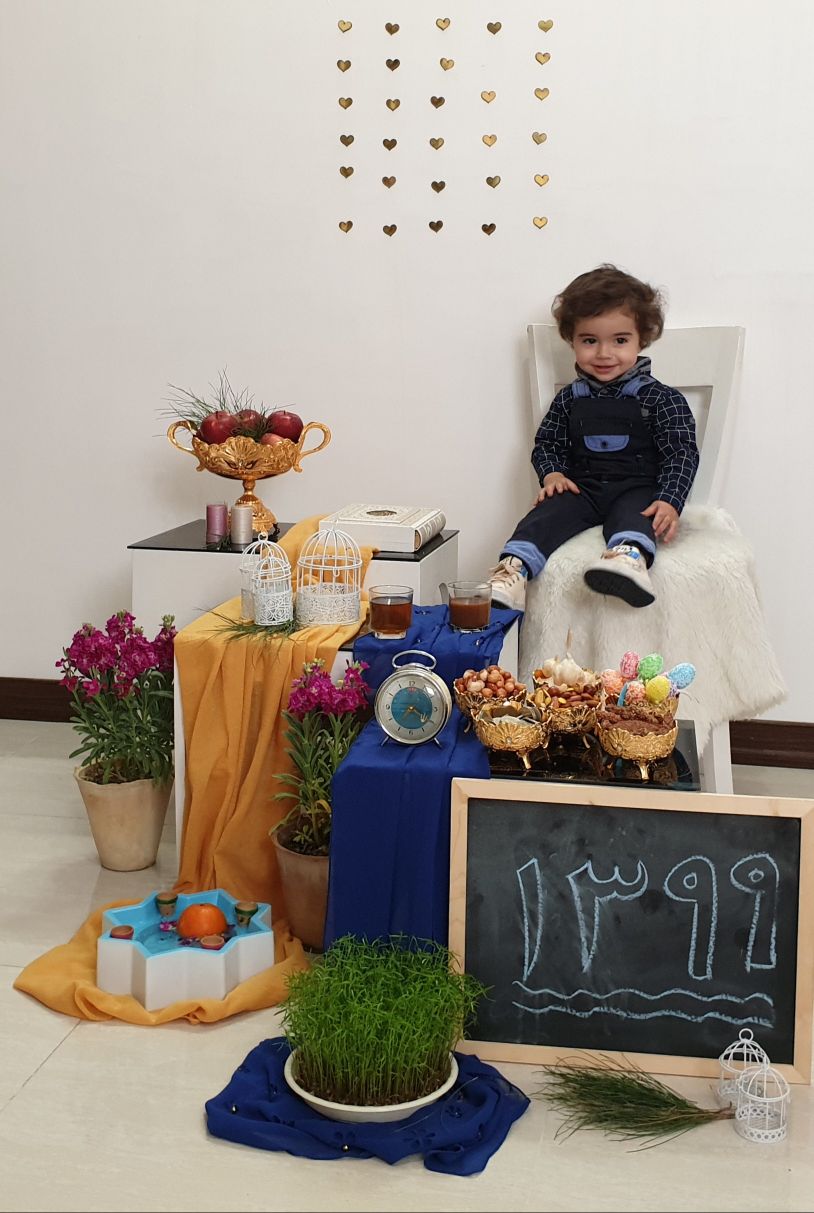 هفده ماهگی کودک سبحان کریمی