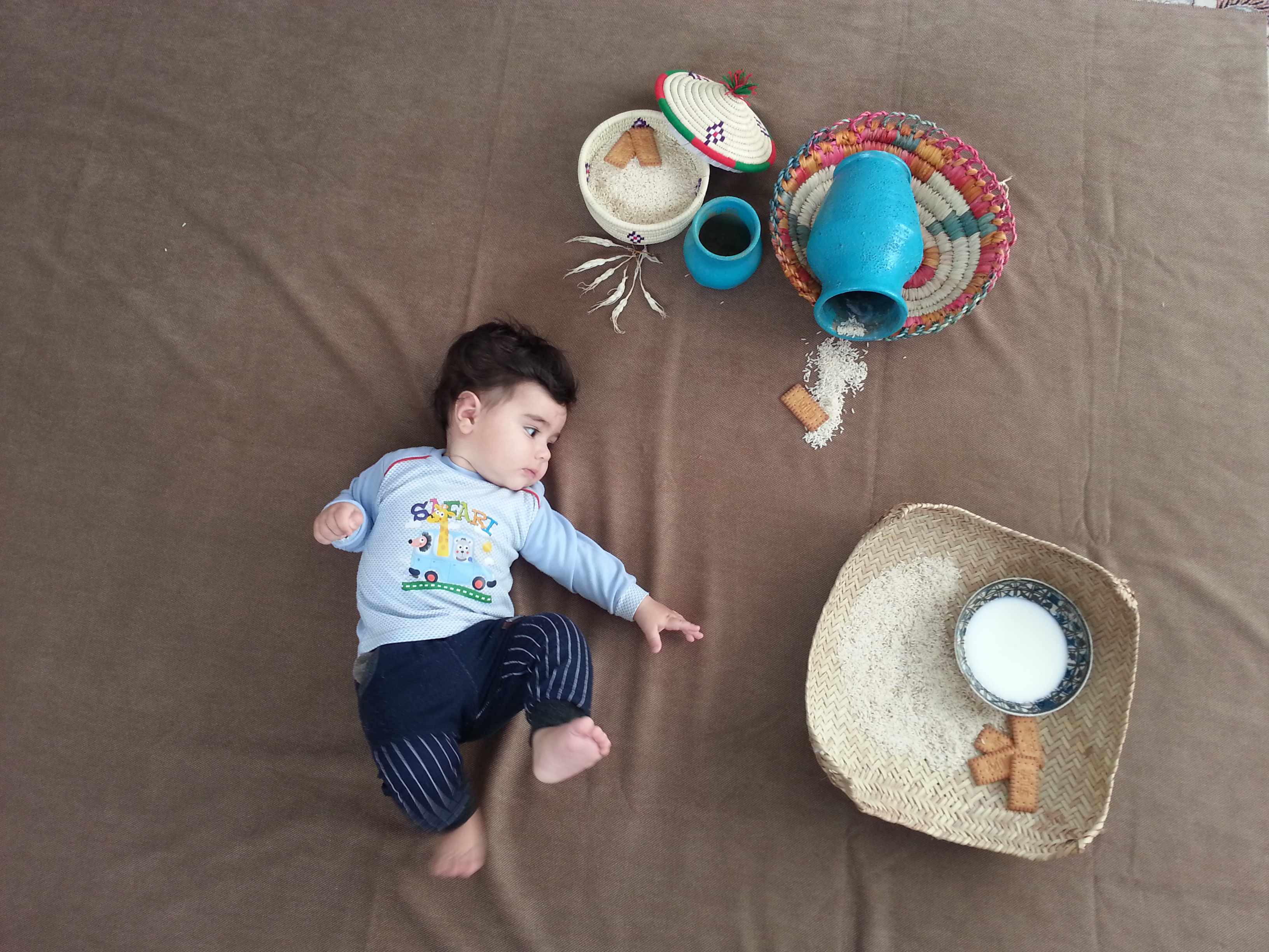 هجده ماهگی کودک سبحان کریمی