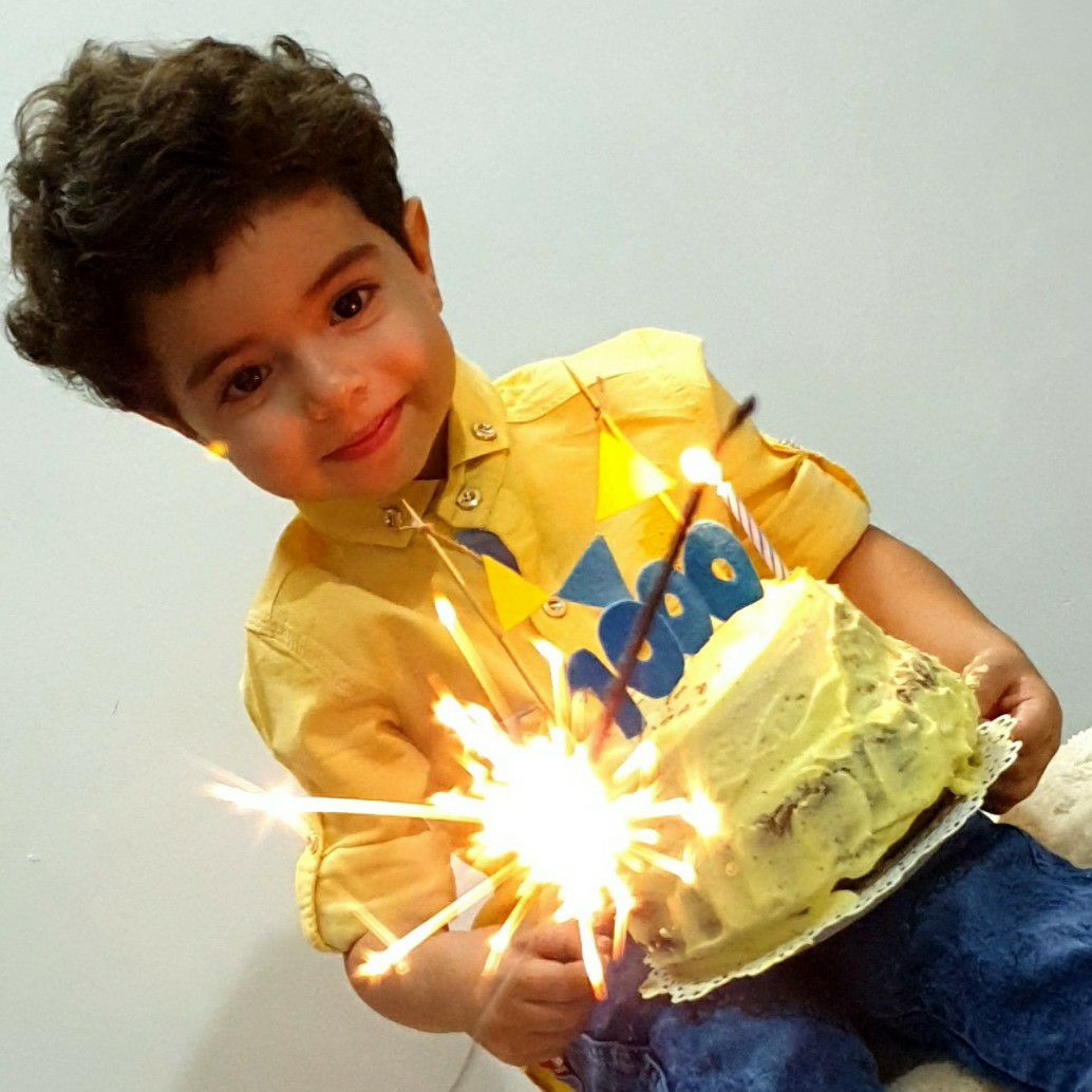 بیست و چهار ماهگی کودک سبحان کریمی