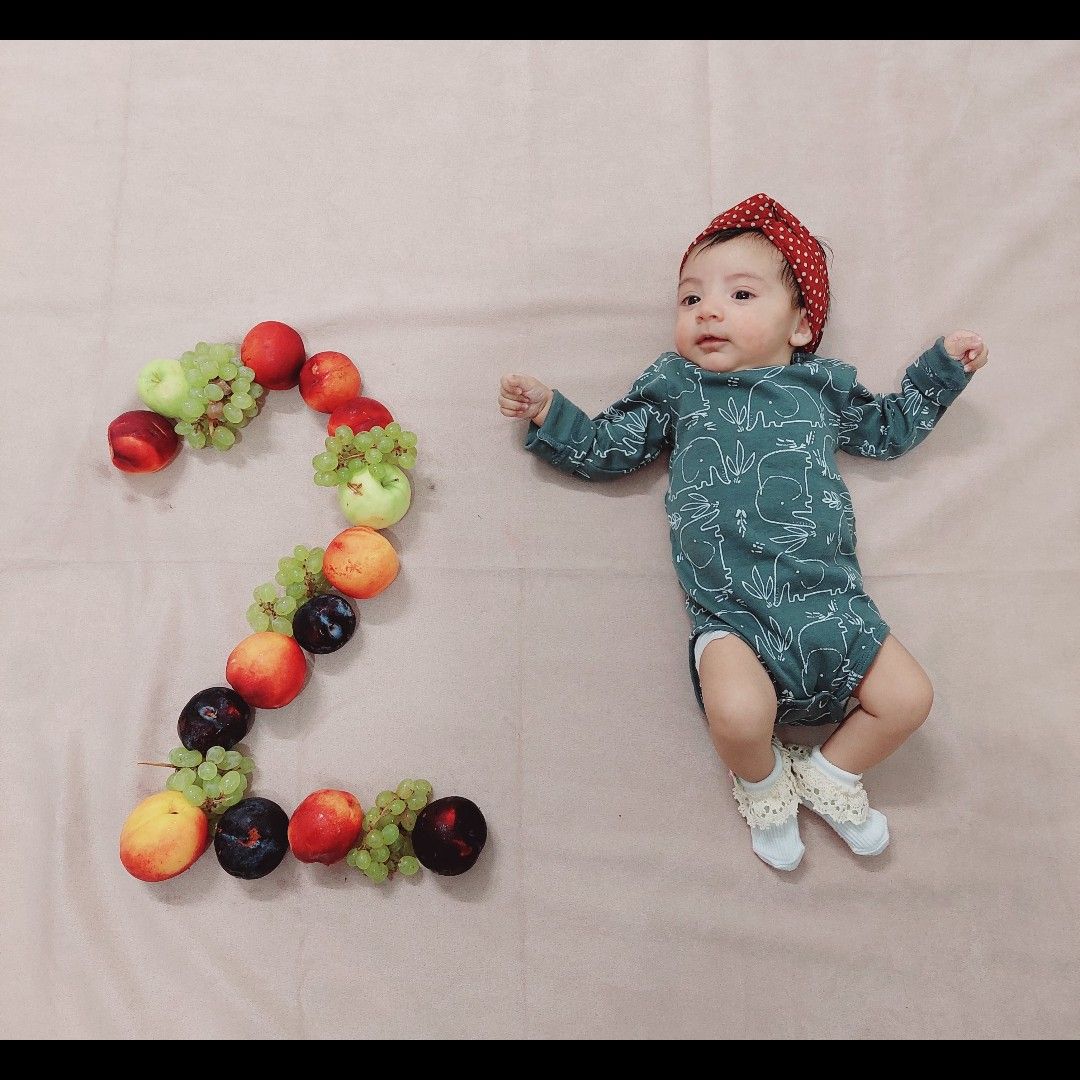 دو ماهگی نوزاد جانان بزرگ منش