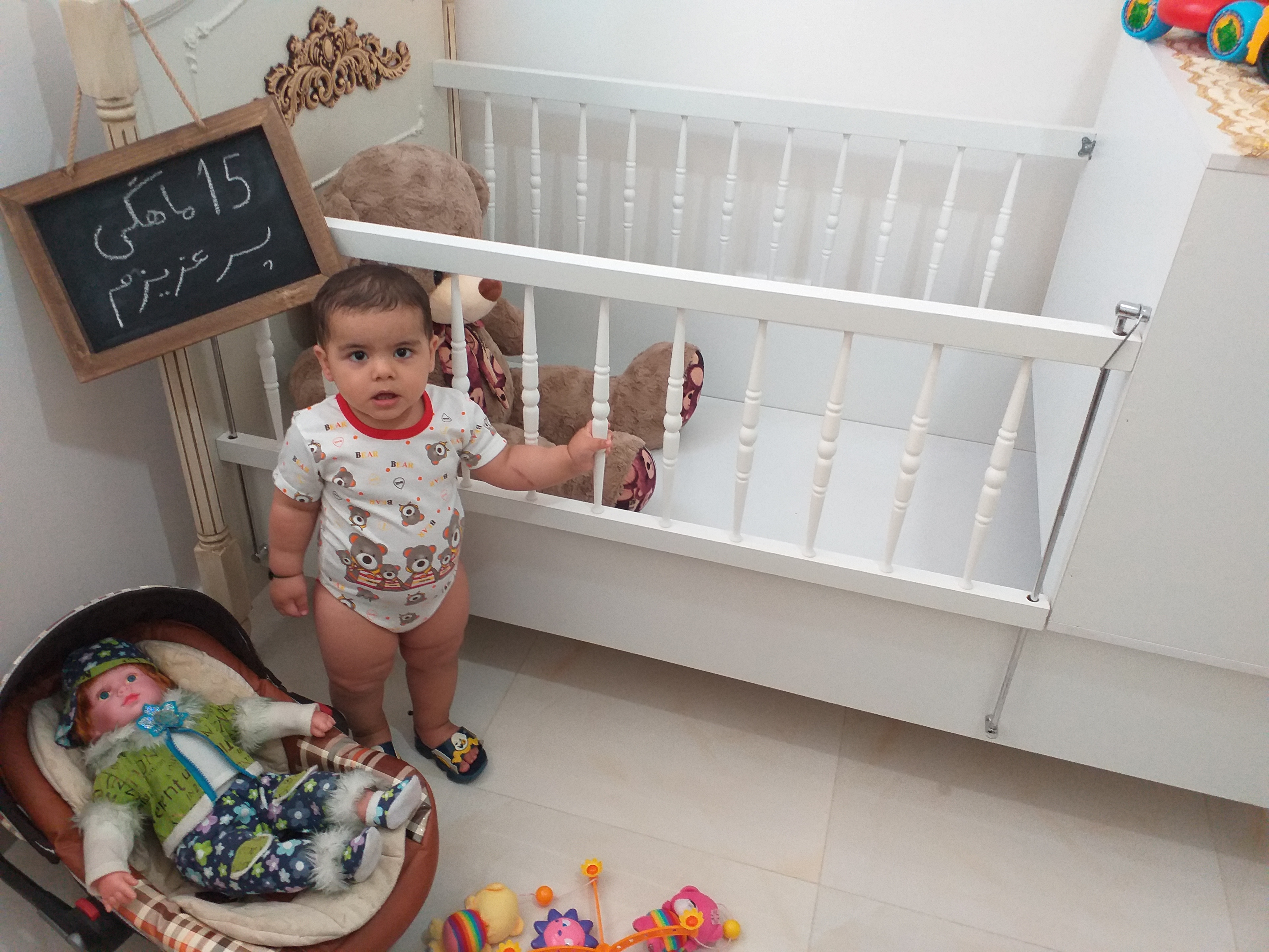 عکس نوزاد پسر محمدرضا محمدی