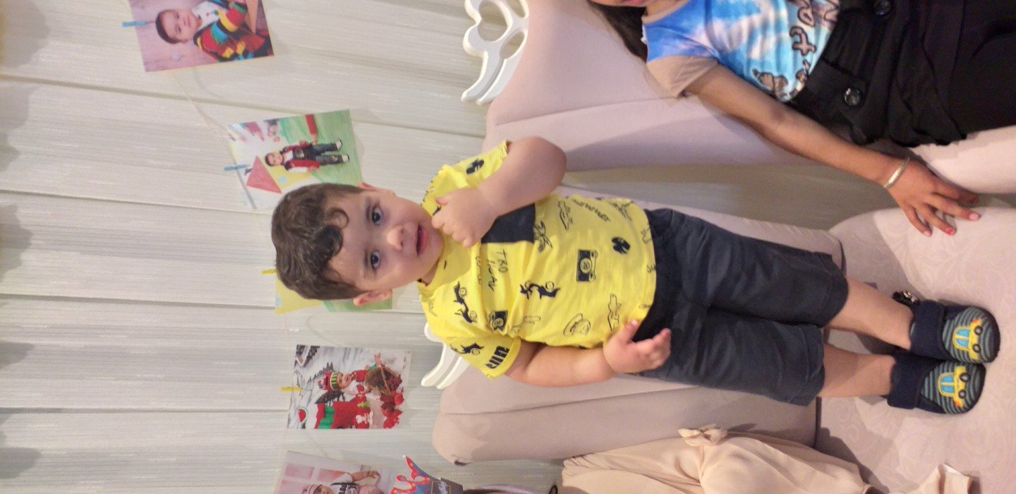 دو سالگی کودک محمدرضا محمدی