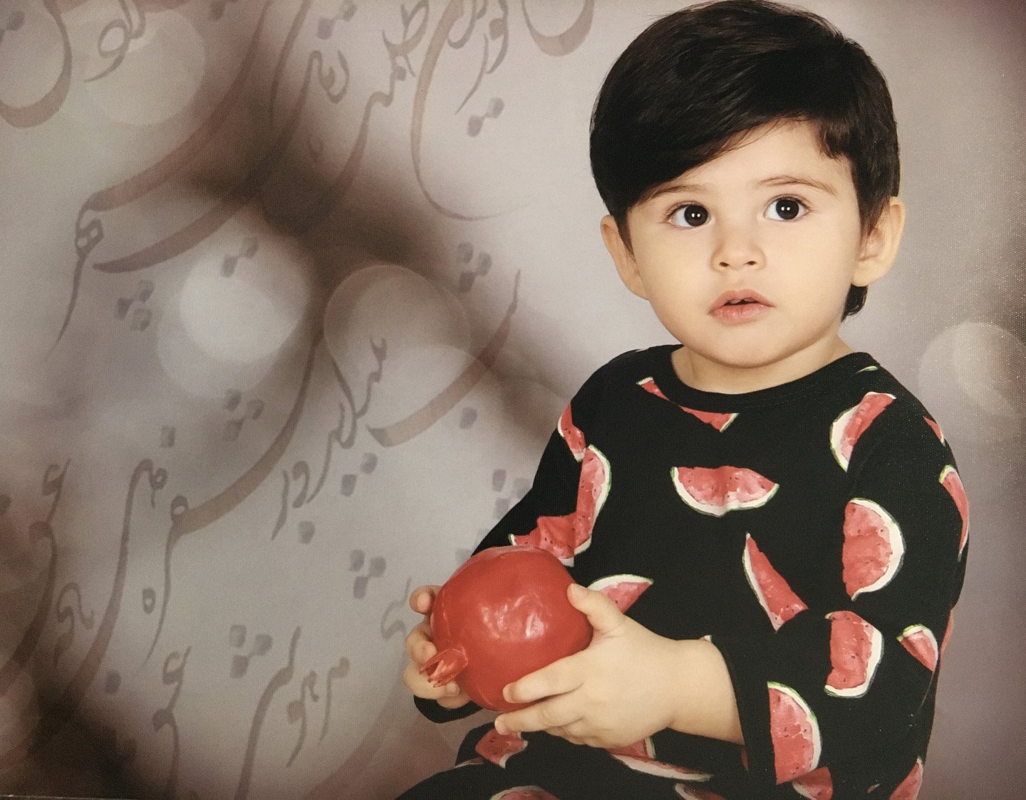 چهارده ماهگی_کودک مهرسام طاهری