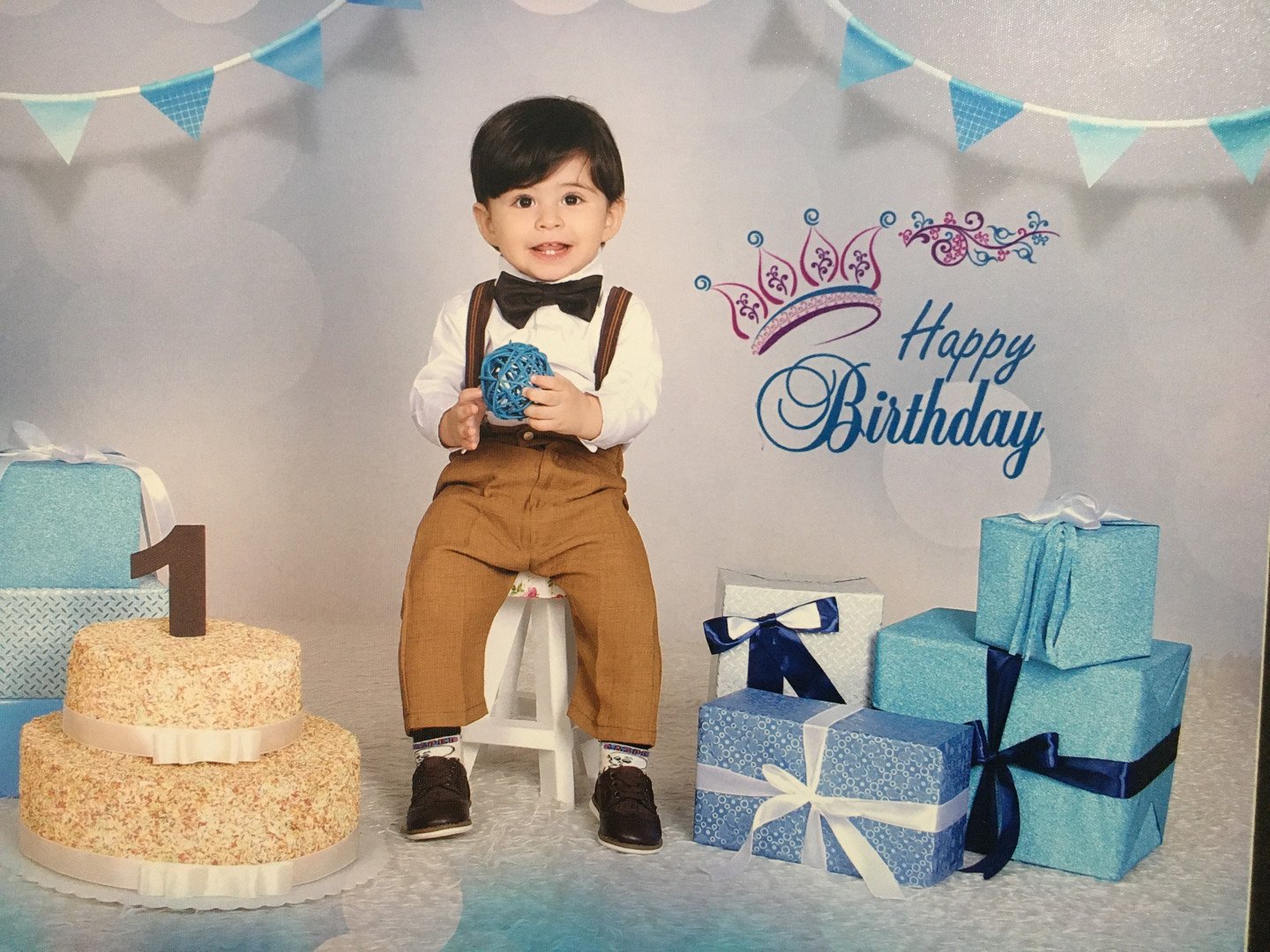 دوازده ماهگی نوزاد مهرسام طاهری