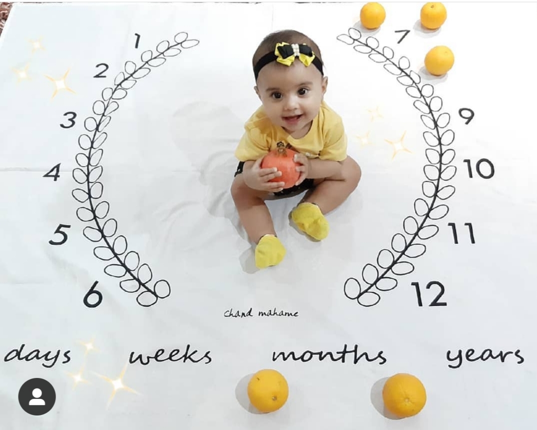 هفت ماهگی نوزاد آوینا حسنکی