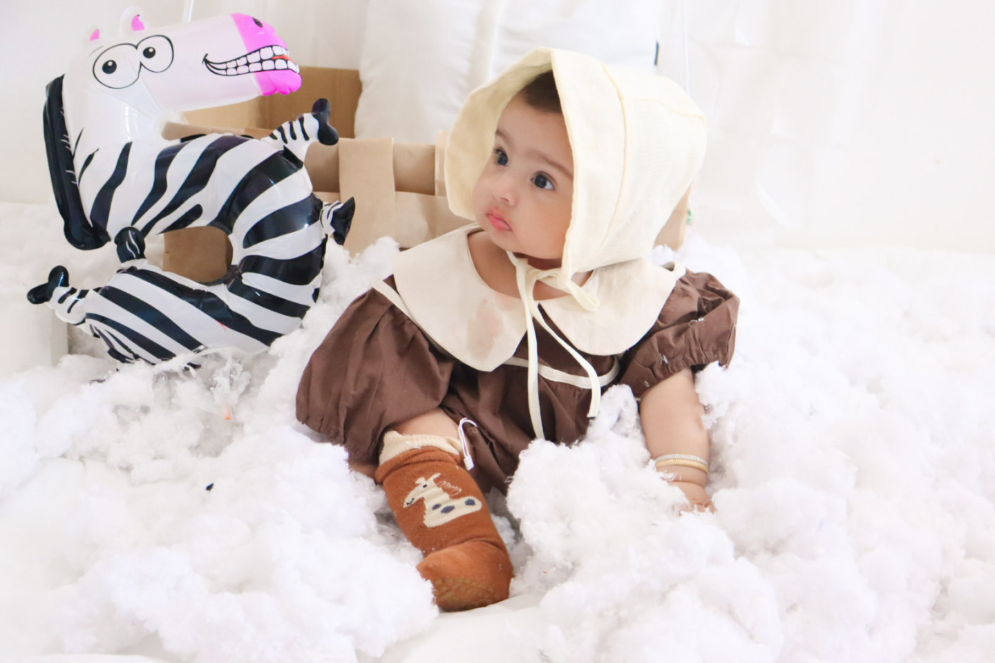 اولین نشستن نوزاد نیلیا صدر