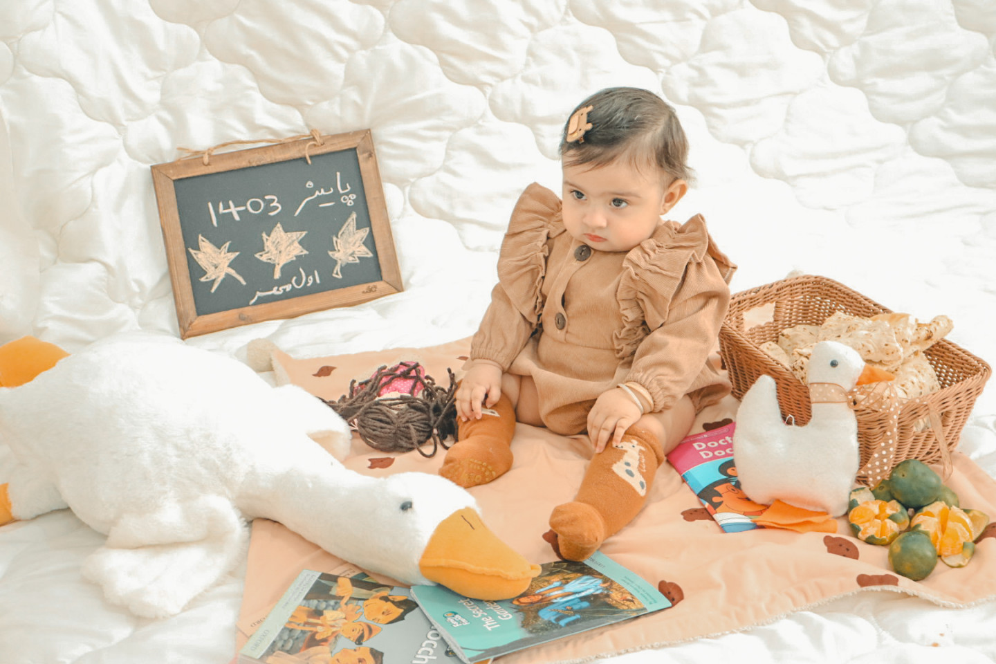 عکس نوزاد دختر نیلیا صدر