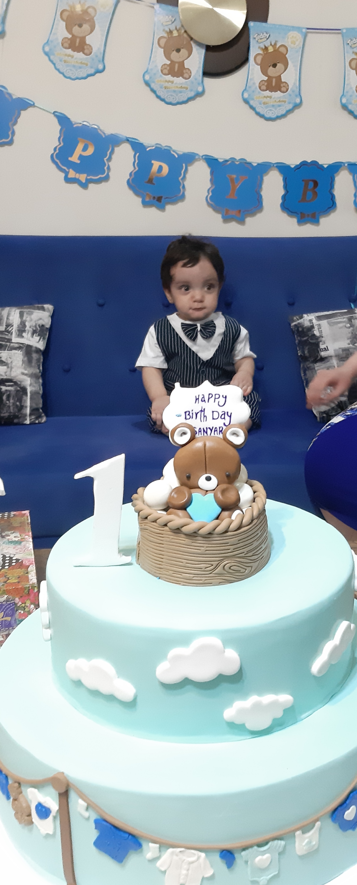 دوازده ماهگی نوزاد سید سانیار موسوی پور