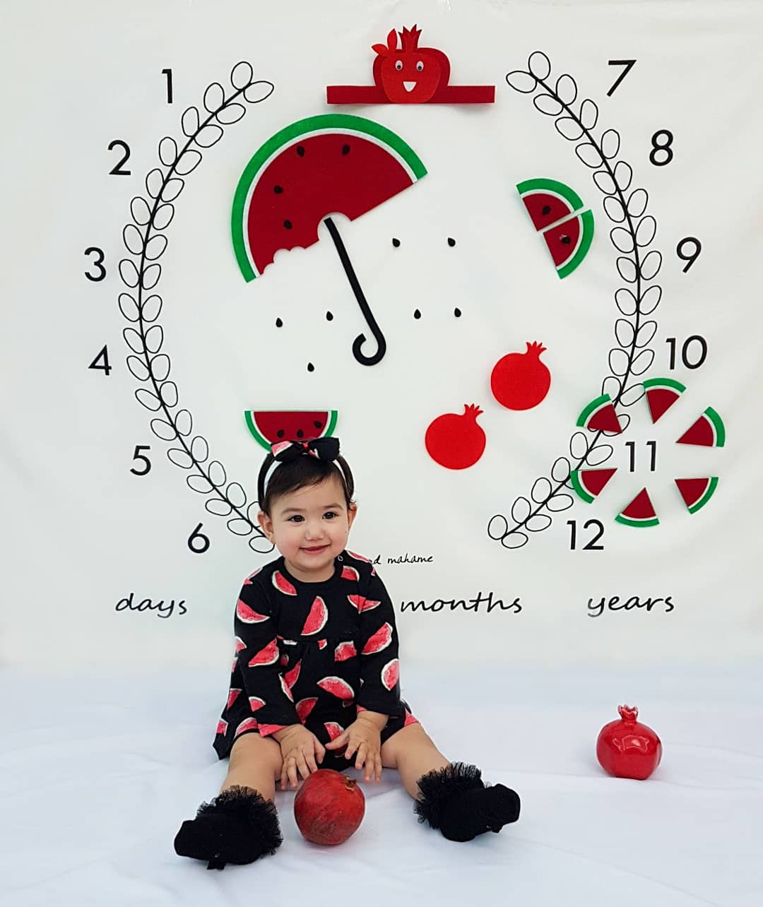 یازده ماهگی نوزاد آرشیدا افشار