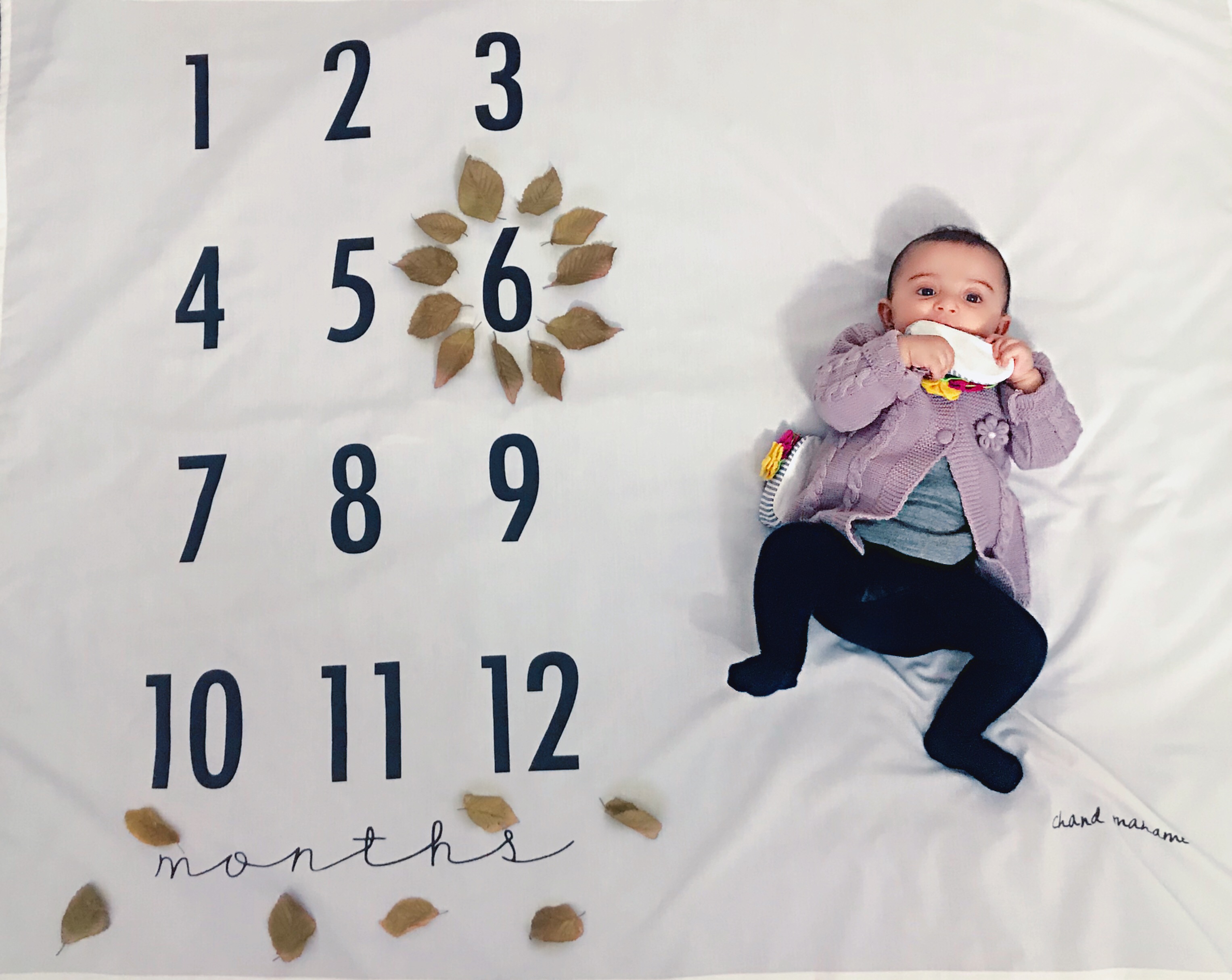 پارچه ماهگرد نوزاد طرح کلاسیک دلارام لطفي