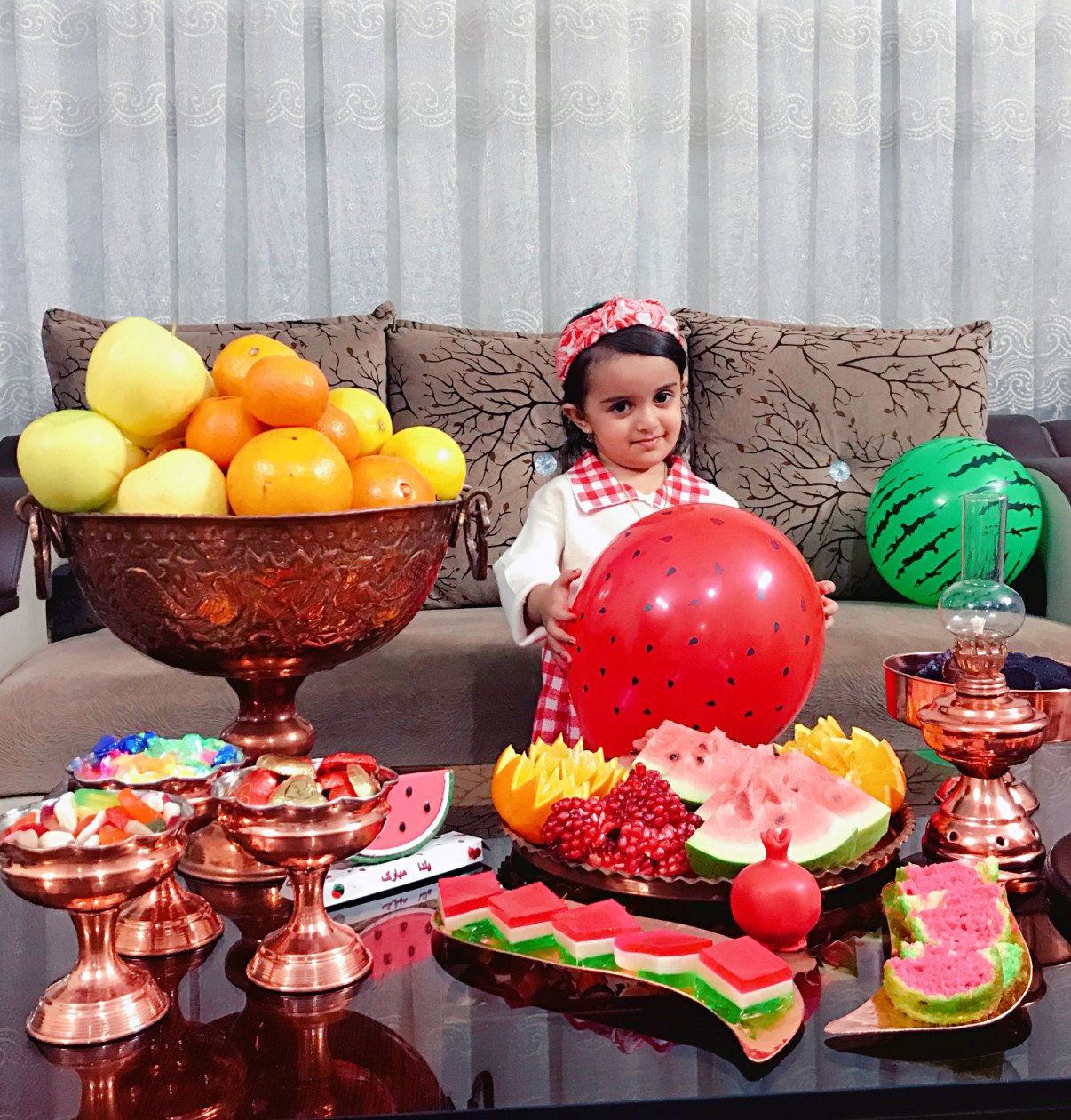 شب یلدا کودک دلارام لطفي