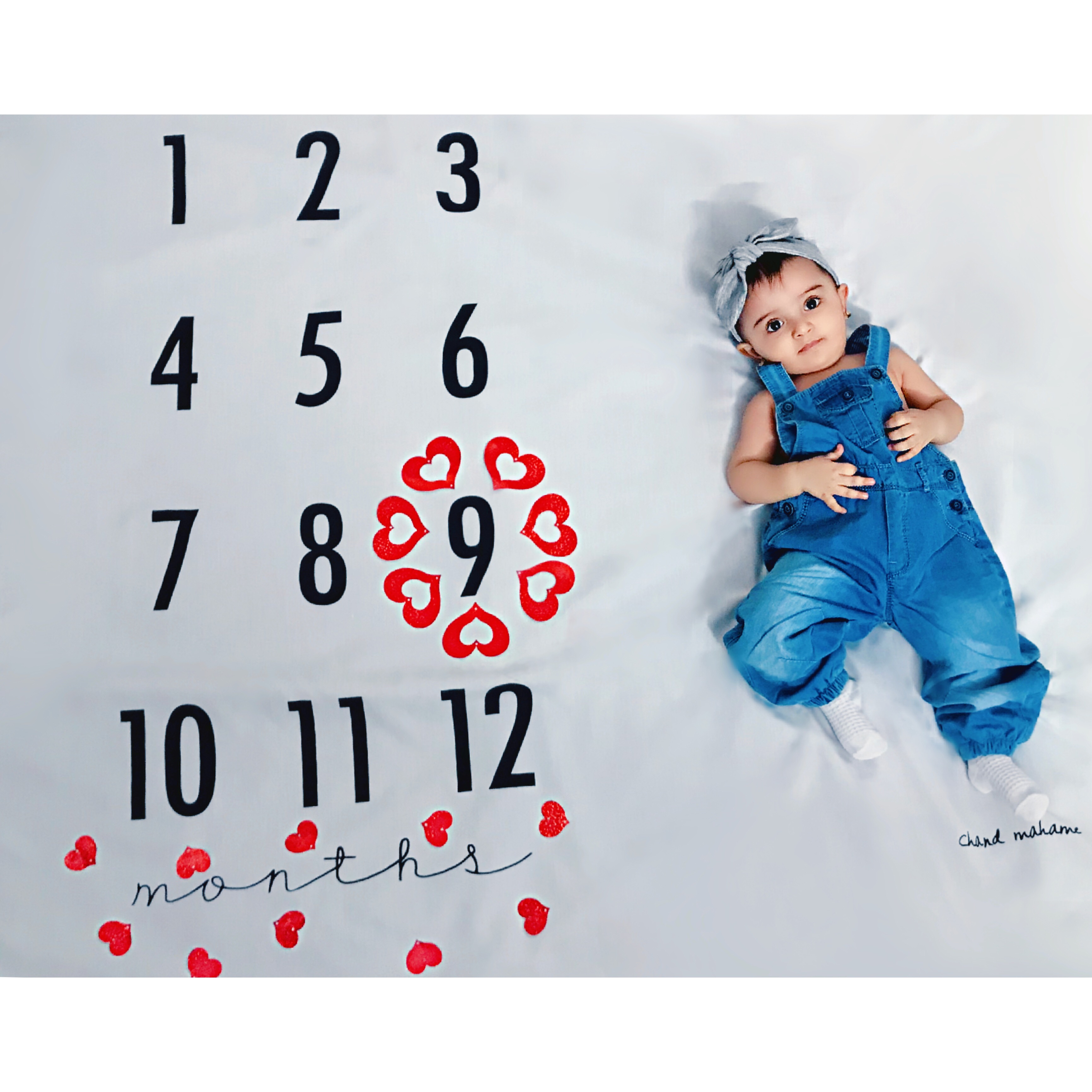 نه ماهگی نوزاد دلارام لطفي