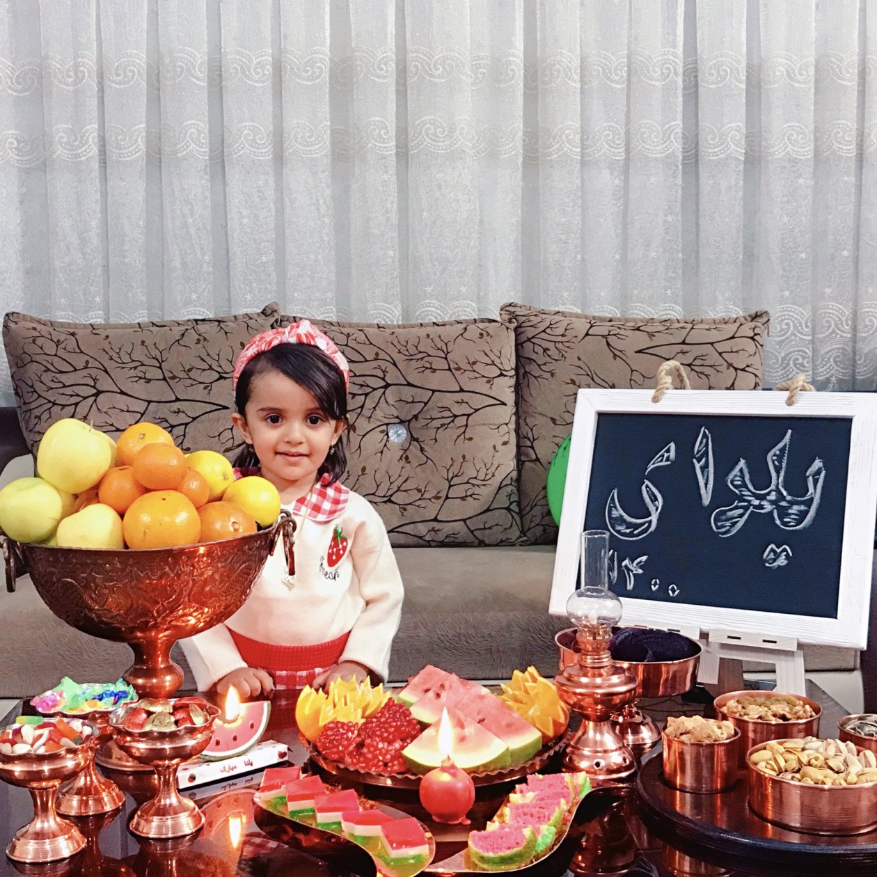 شب یلدا کودک دلارام لطفي